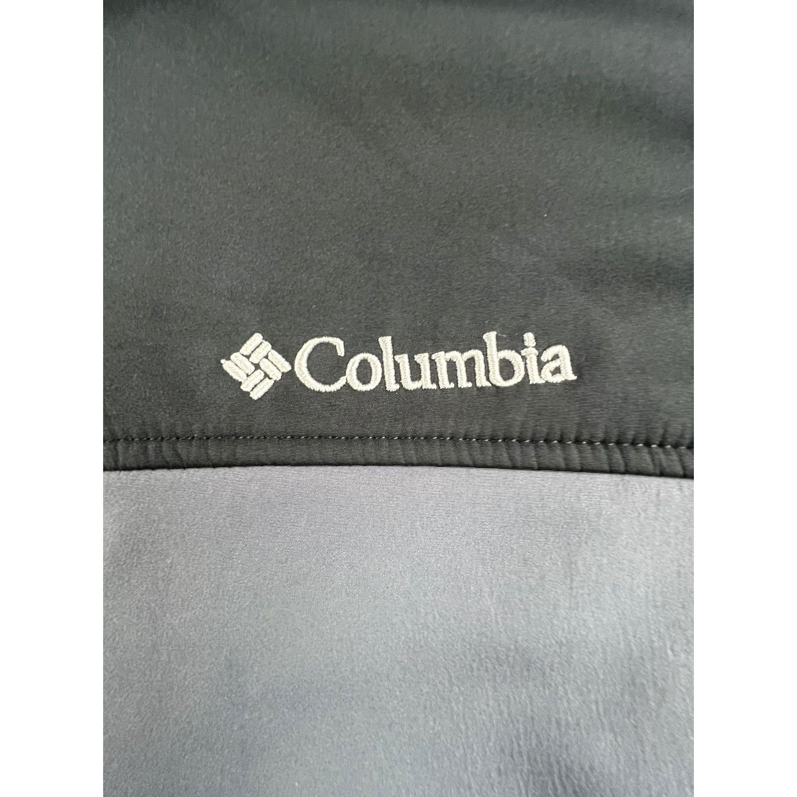 Vintage Columbia Jacket Mens XL Gray Softshell Full Zip Stand Collar Outdoor Hiking Regular Fit Windbreaker Jacket Size US XL / EU 56 / 4 - 4 Thumbnail