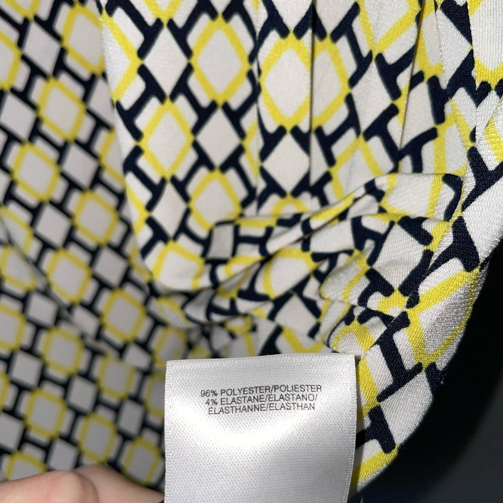 Jones New York Jones New York Blouse M Womens NWT Sleeveless Career Geo Size M / US 6-8 / IT 42-44 - 6 Thumbnail