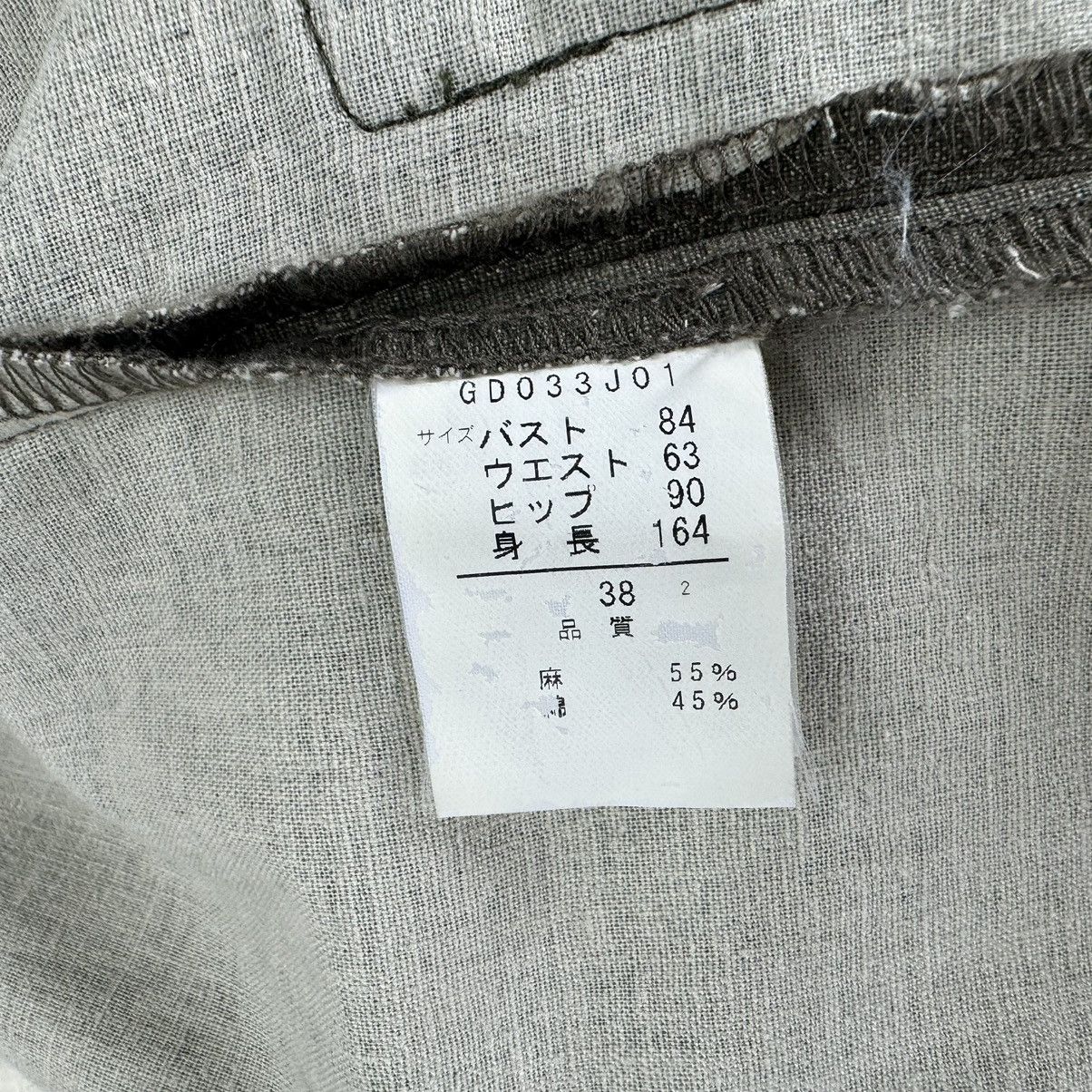 Romeo Gigli 🌟GIGLI HEMP CROPPED BUTTON JACKET Size M / US 6-8 / IT 42-44 - 12 Thumbnail