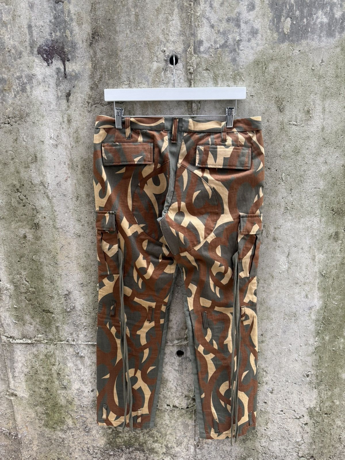 Number (N)ine AW05 Number (N)ine Tribal Cargo Pants Size US 32 / EU 48 - 2 Thumbnail