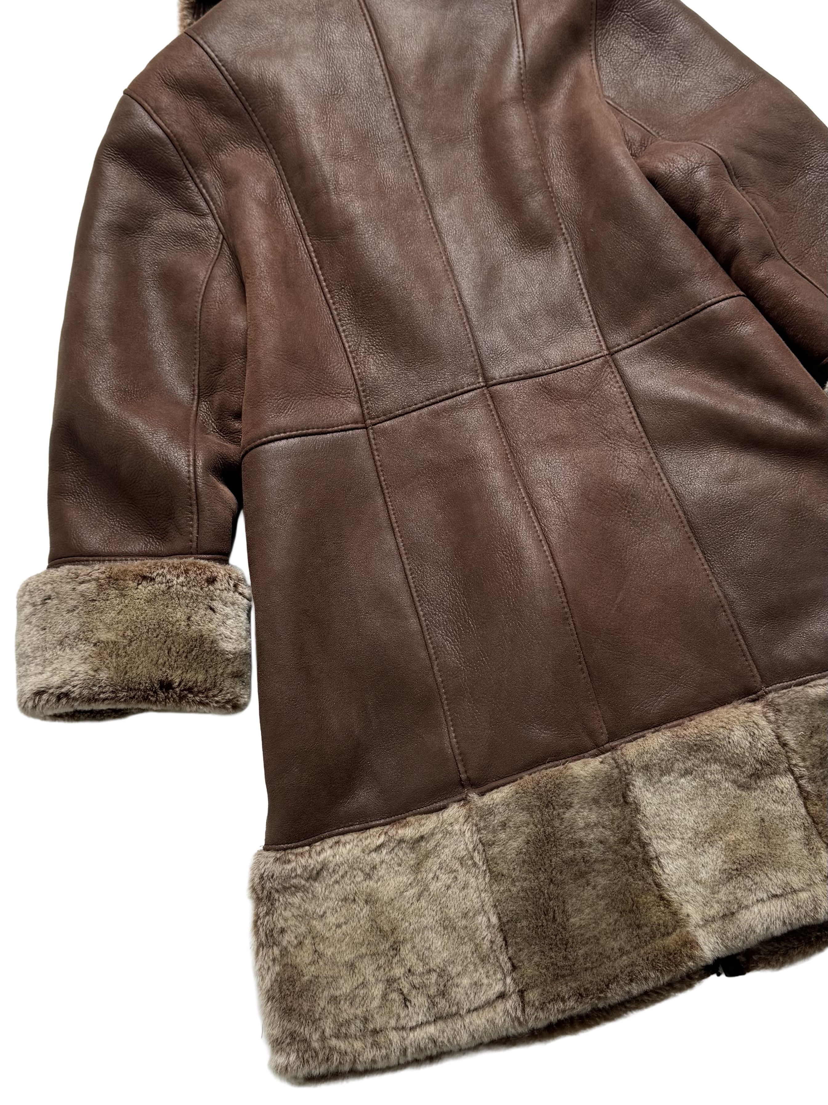 Vintage Vintage Real Sheepskin Coat Size L / US 10 / IT 46 - 16 Thumbnail
