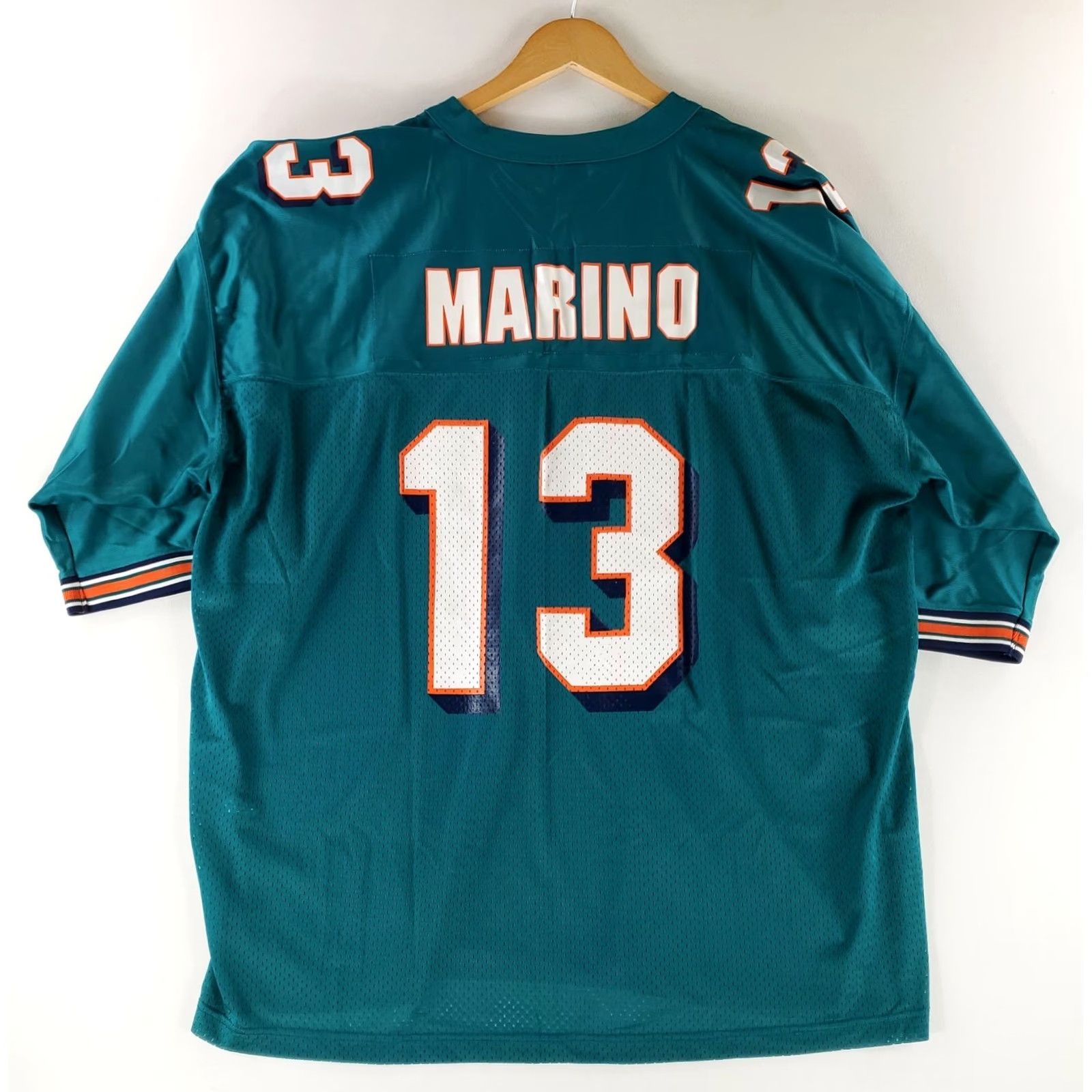 Starter VINTAGE Starter Dan Marino Miami Dolphins Jersey 13 Teal Mens XXXL 90s Jersey Size US XXL / EU 58 / 5 - 7 Thumbnail