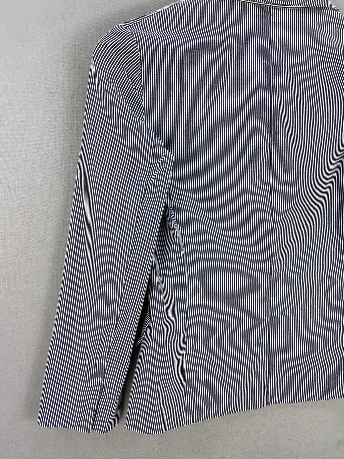 Yohji Yamamoto INED Pinstripe Coat Jacket Size XXS / US 00 / IT 34 - 6 Thumbnail