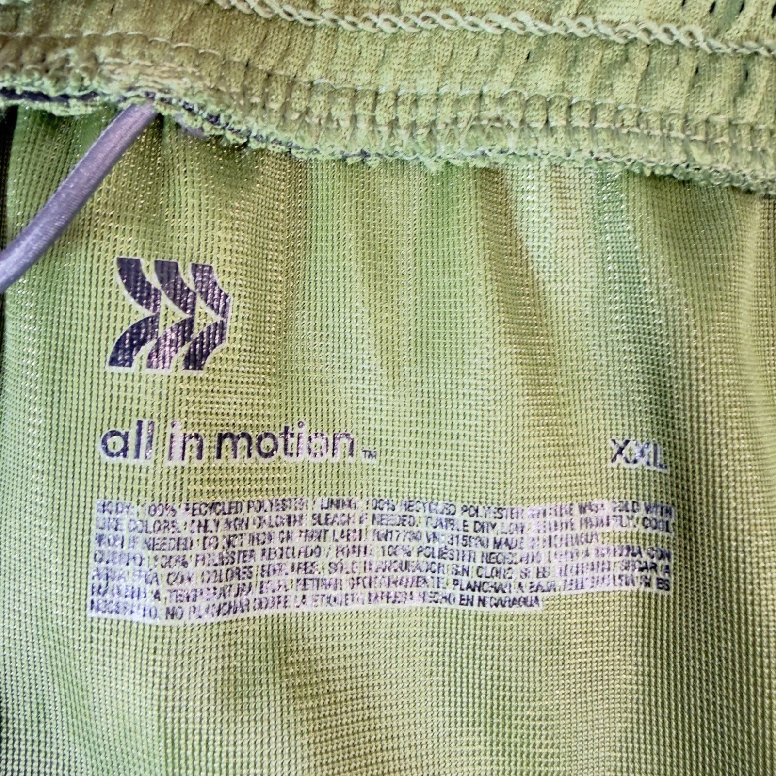 Other All In Motion Men XXL Mesh Athletic Short NWT Recycled Poly Size US 44 / EU 60 - 3 Thumbnail