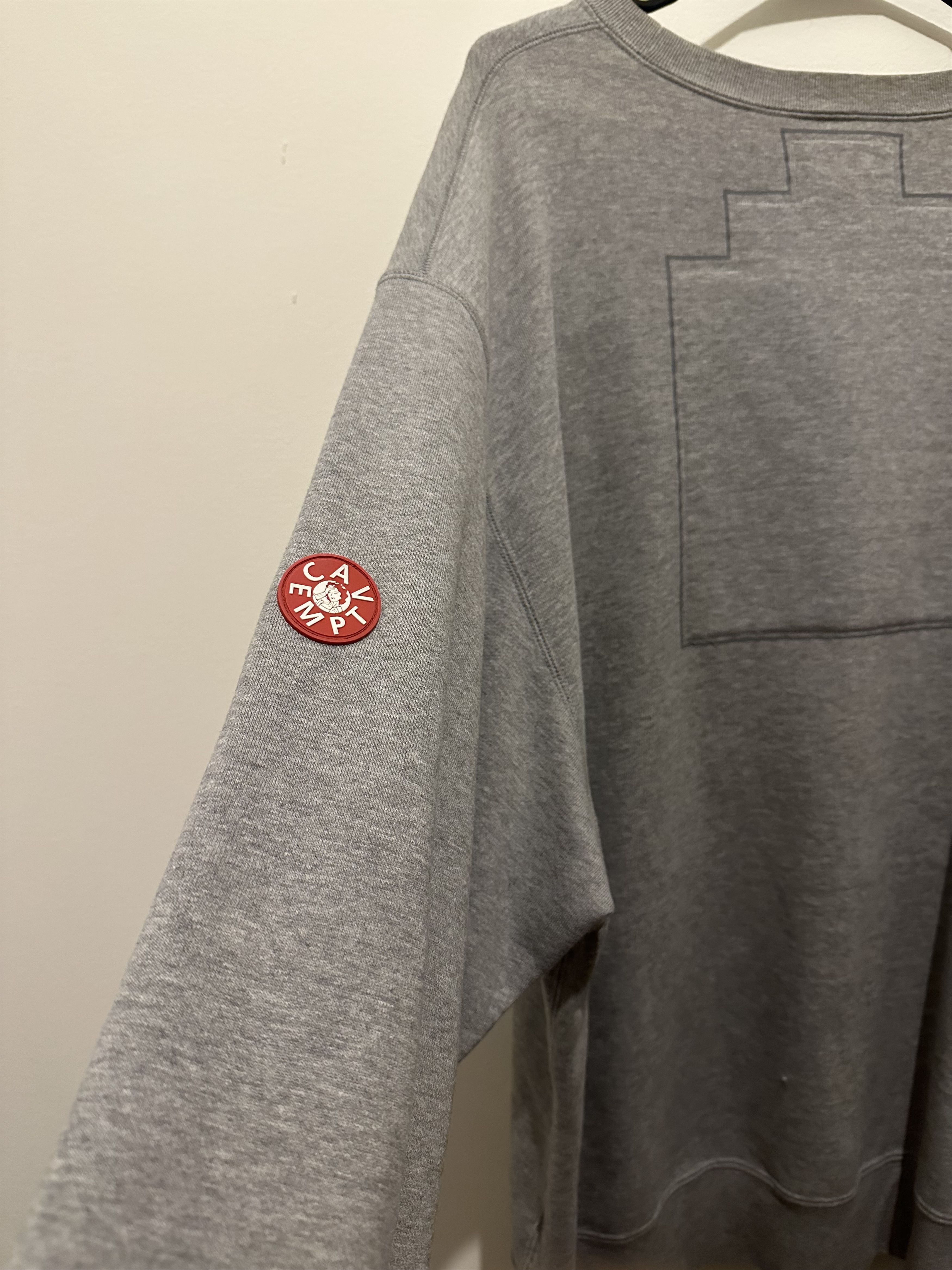 Cav Empt Can Empt Woman Gray Crewneck Size US XL / EU 56 / 4 - 4 Thumbnail