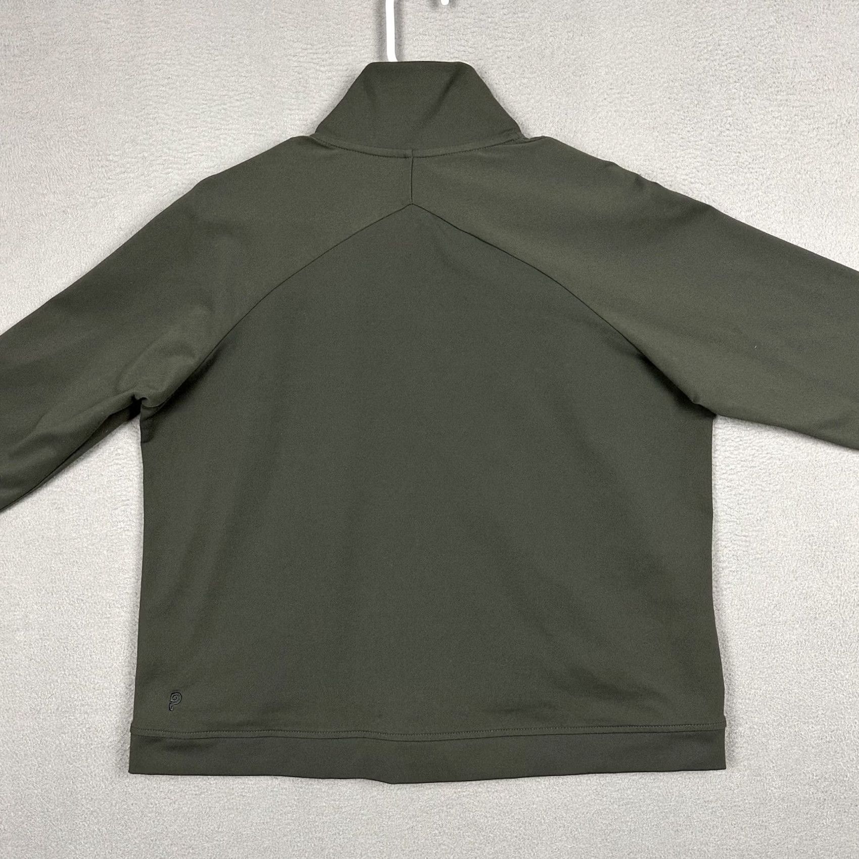 Vintage Public Rec All Day Jacket Womens L Green Full Zip Stretch Pockets MSRP 118 Size L / US 10 / IT 46 - 2 Thumbnail