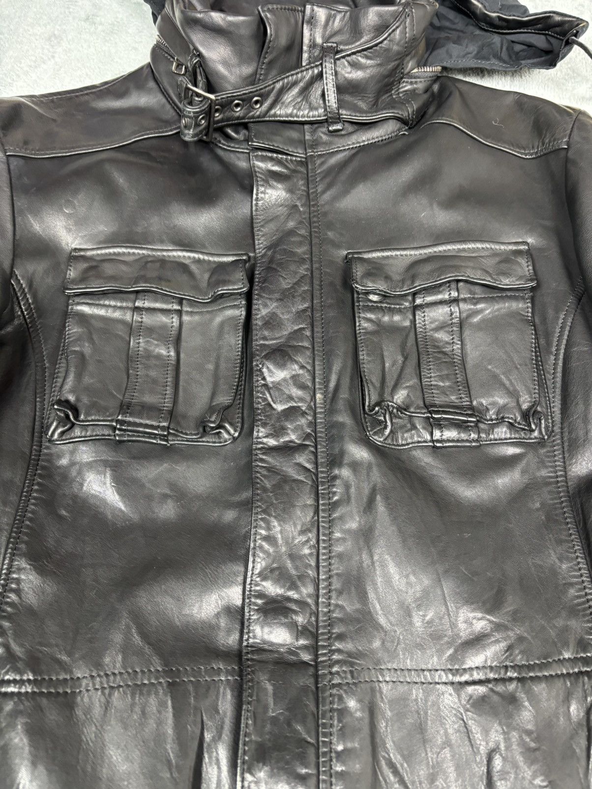 Japanese Brand Kyoji Maruyama Leather Jacket. J102 Size US M / EU 48-50 / 2 - 16 Thumbnail