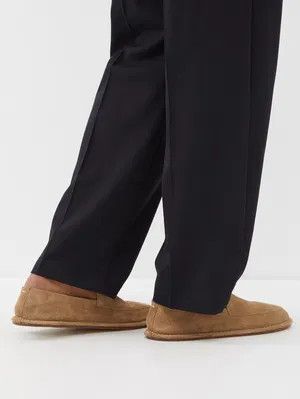 Maison Margiela o1y1124 Suede Loafers In Beige Size US 10 / EU 43 - 6 Thumbnail