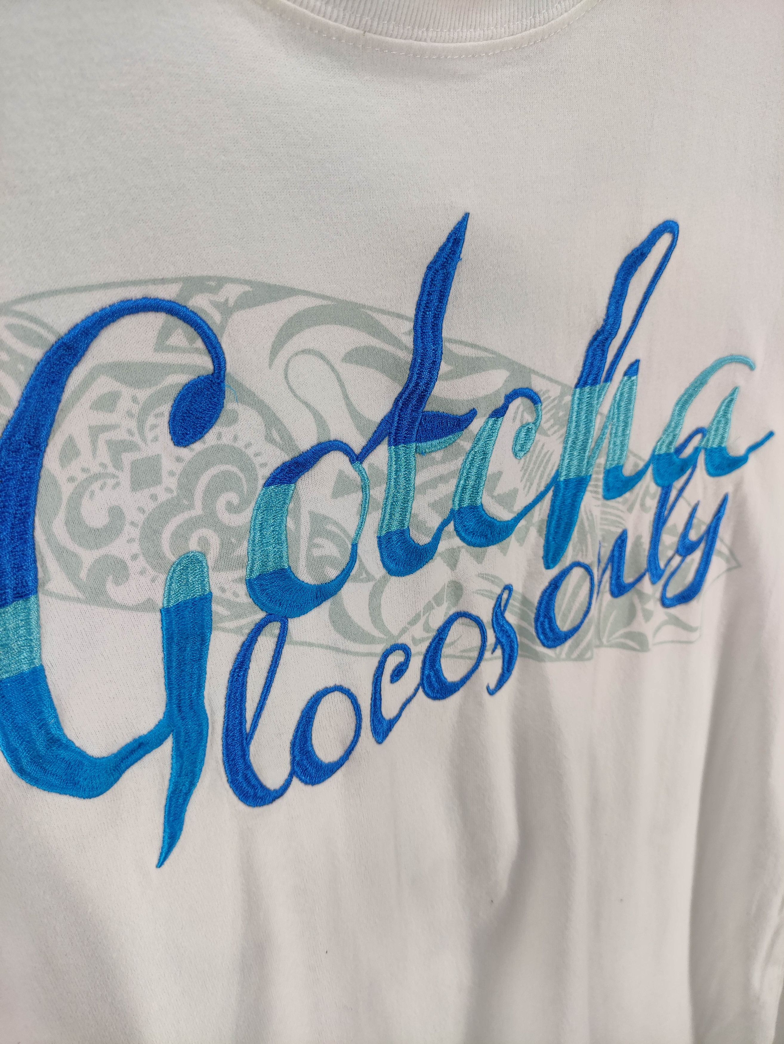 Gotcha Vintage Gotcha Emboridered Logo Tee Tshirt Size US S / EU 44-46 / 1 - 2 Thumbnail