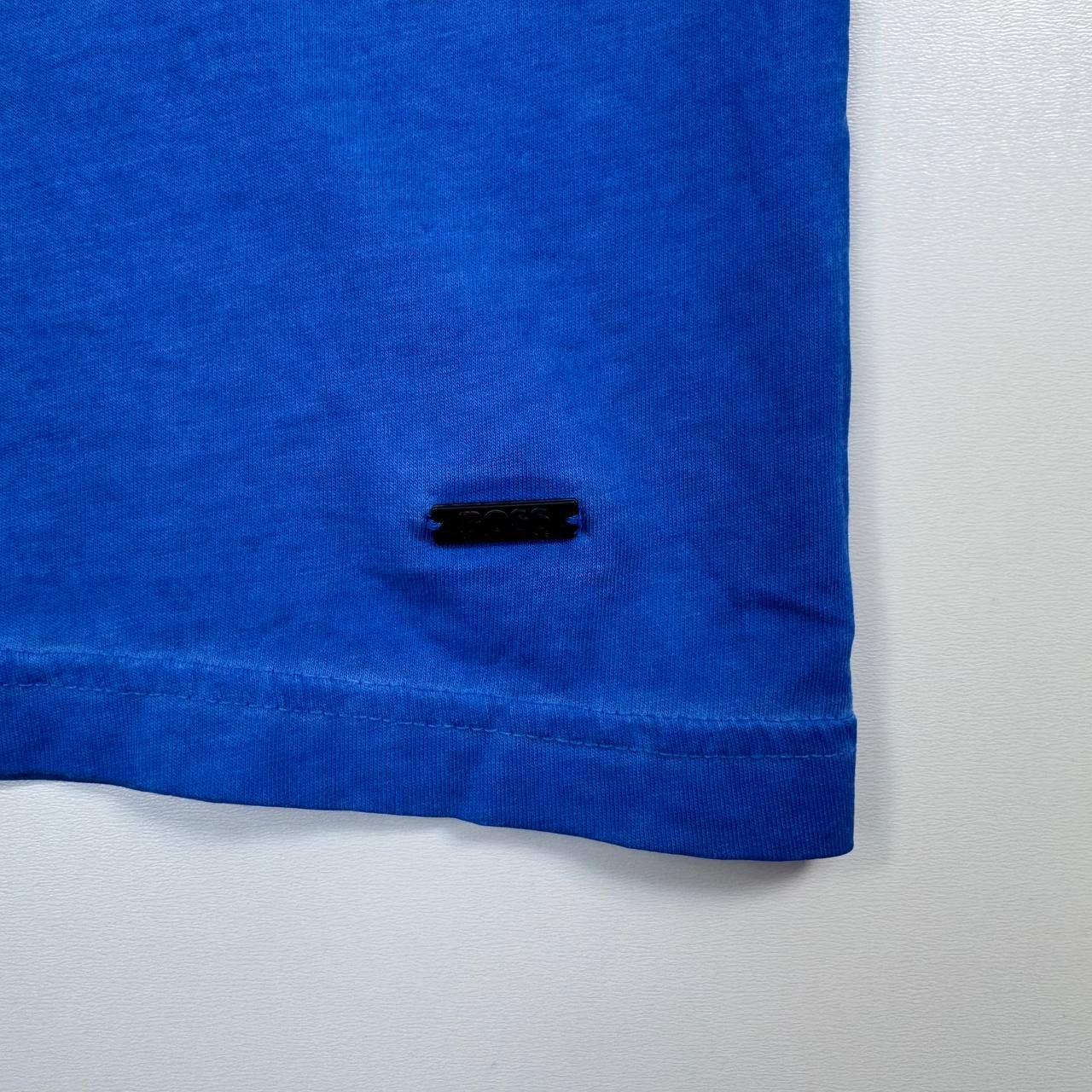 Hugo Boss Hugo Boss V Neck T-Shirt Blue Designer Casual Mens Size M Size US M / EU 48-50 / 2 - 4 Thumbnail