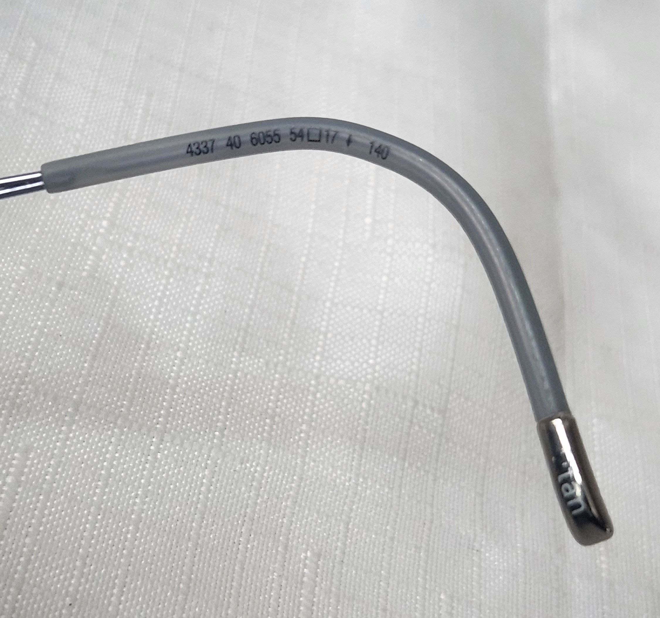 Silhouette Silhouette 4337 40 6055 Titanium Blue Gray Half rim glasses Size ONE SIZE - 10 Thumbnail