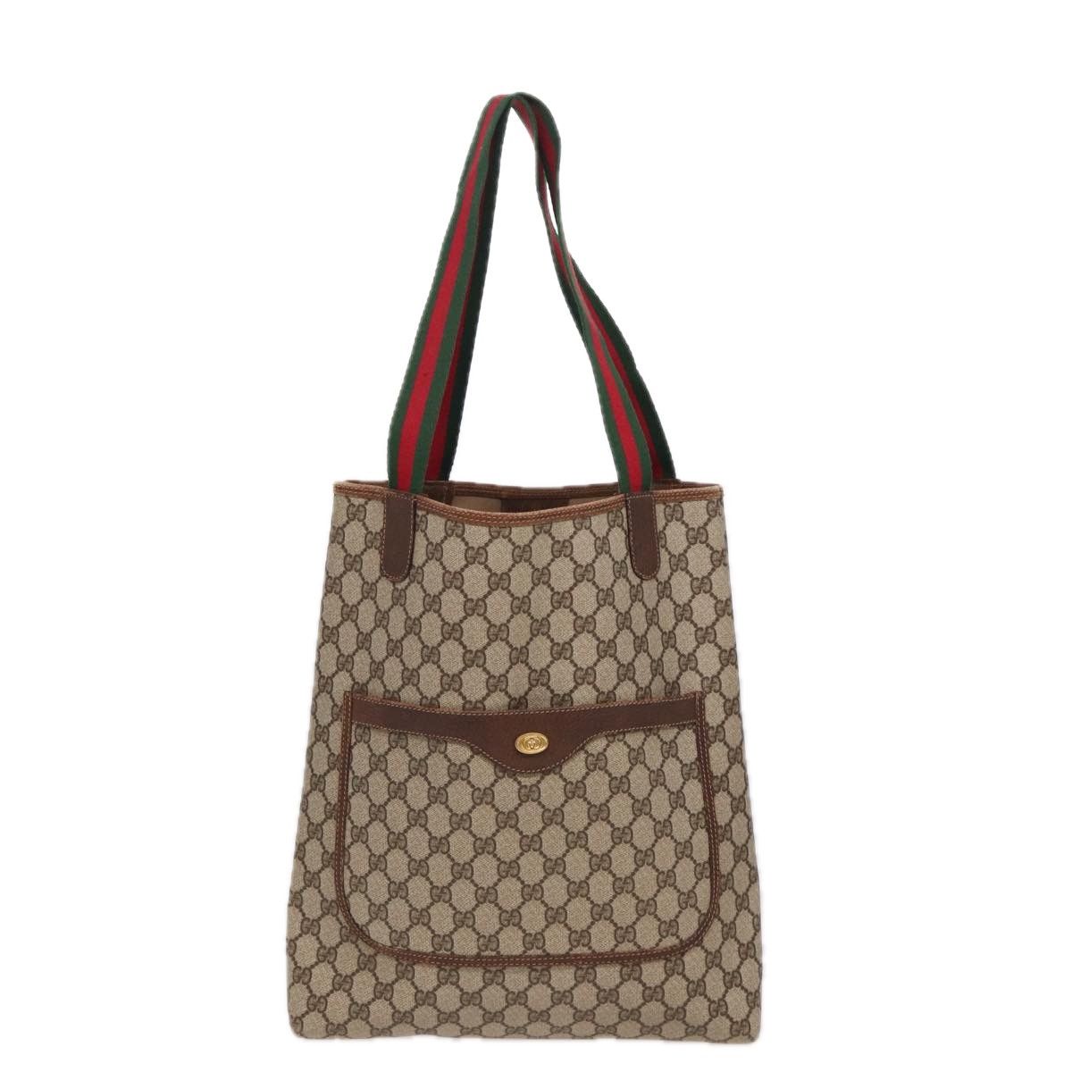 Gucci Ophidia Beige Canvas Tote Bag (Pre-Owned) Size ONE SIZE - 1 Thumbnail