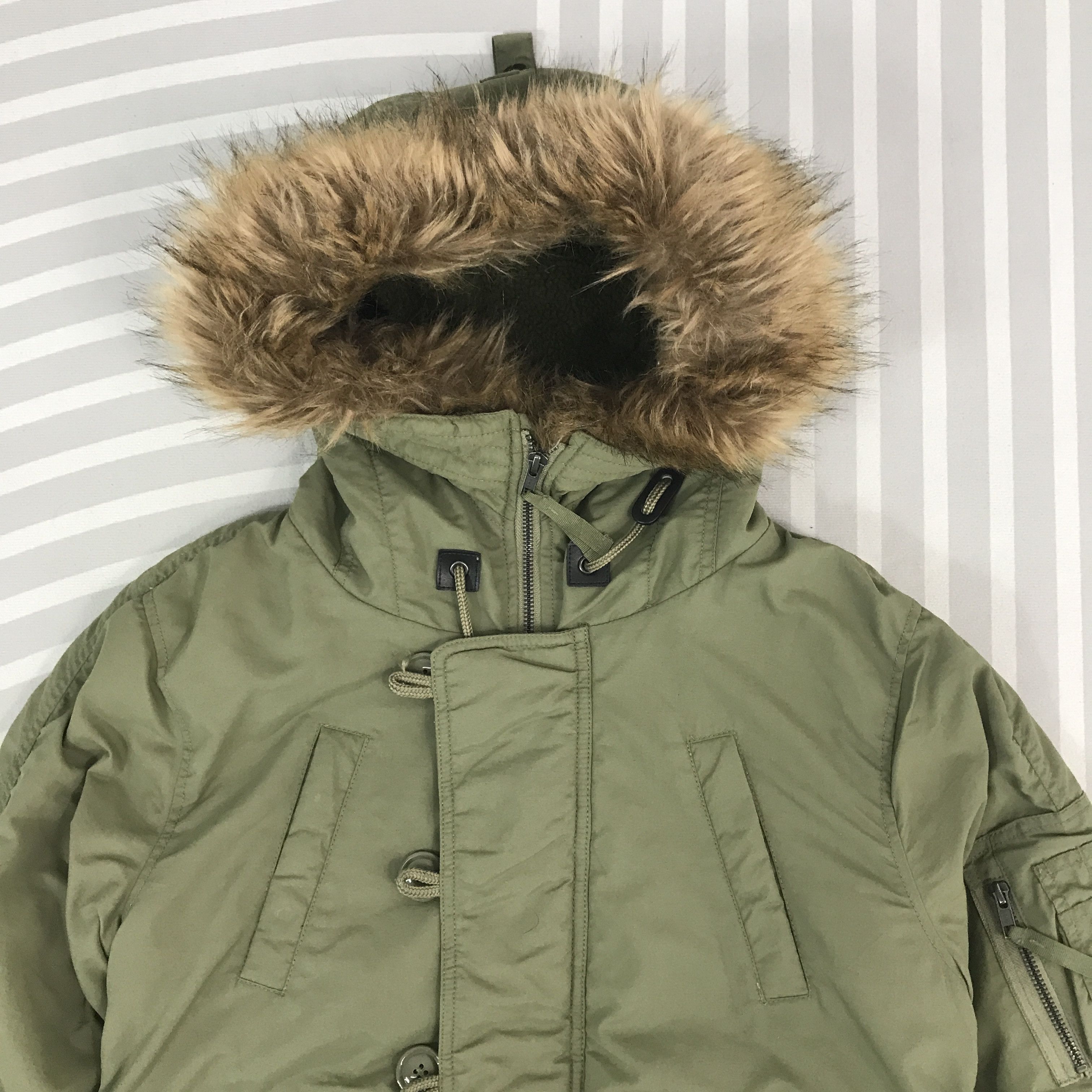 Japanese Brand × Vintage Ifsixwasnine style Lowrys Farm Japan Fur hoodie Jacket Size US L / EU 52-54 / 3 - 2 Thumbnail