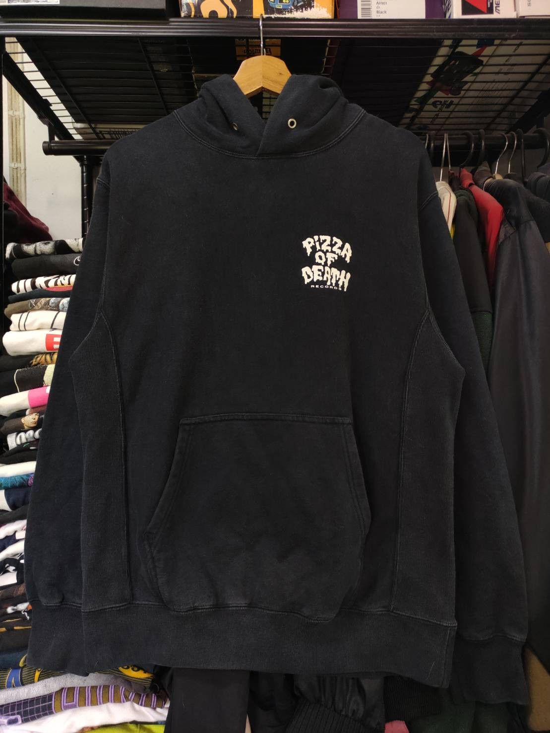Band Tees Vtg 00's Pizza Of Death " Upper " Band Promo Hoodies Size US M / EU 48-50 / 2 - 2 Thumbnail