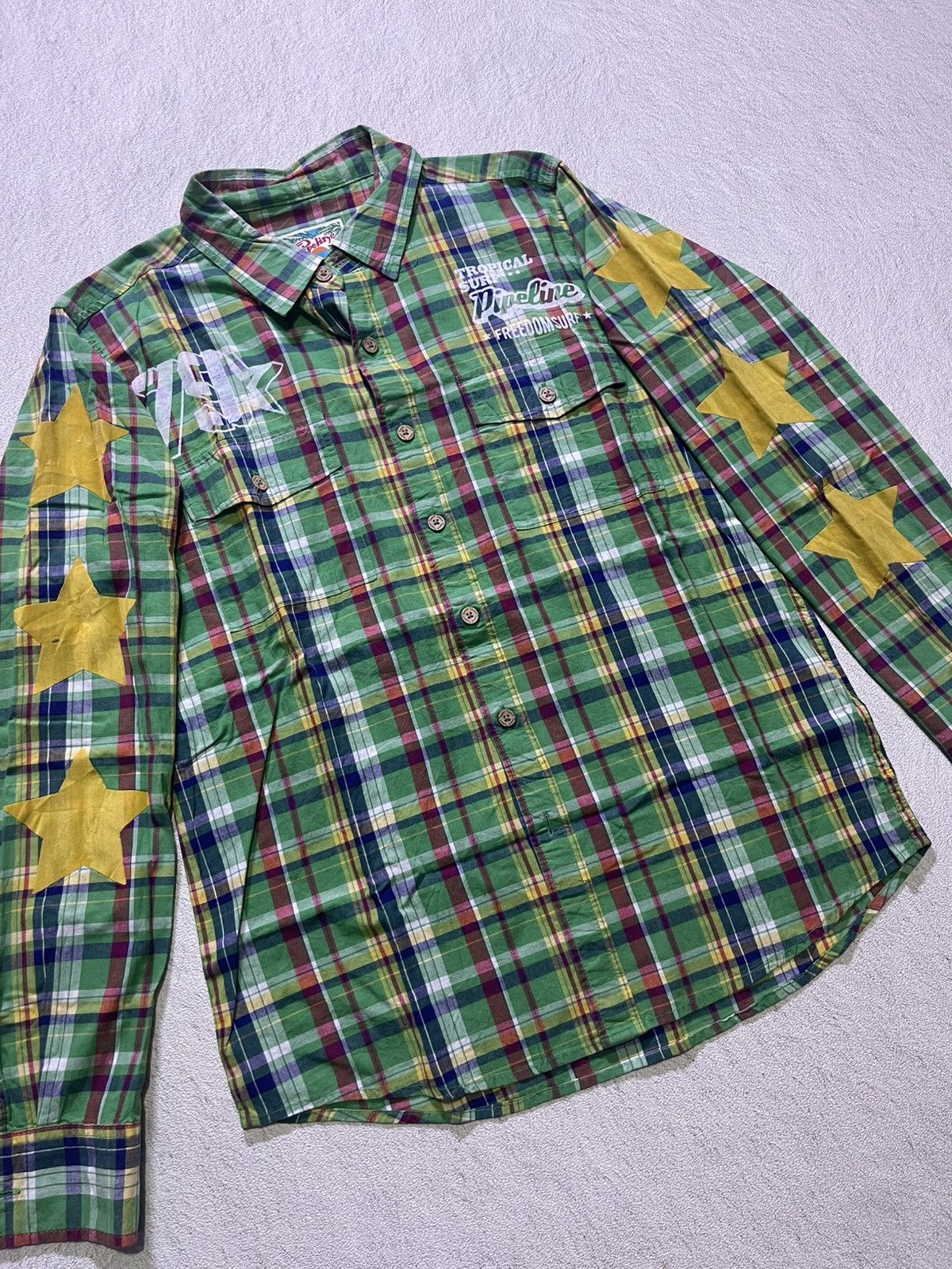 Hysteric Glamour Y2K PIPETINE long sleeve shirt Size US M / EU 48-50 / 2 - 5 Thumbnail