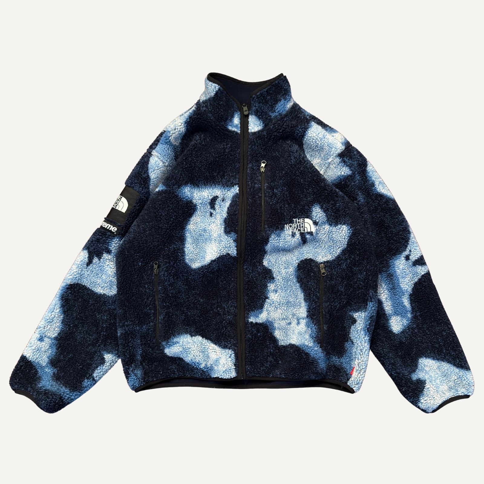 Supreme × The North Face Supreme tnf north face bleached denim