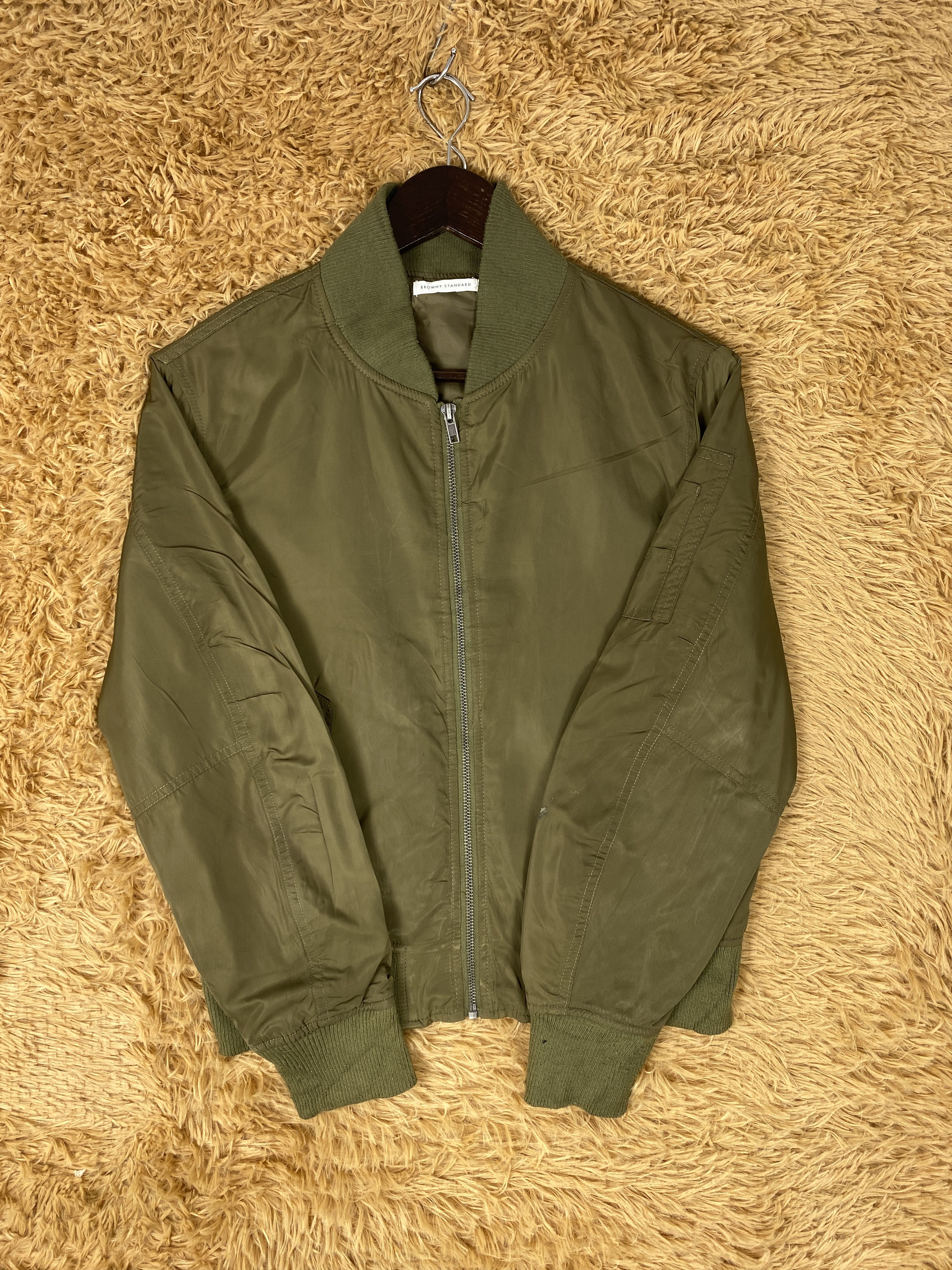 Japanese Brand Vintage Browny Standard Bombers Jacket J2060 Size US S / EU 44-46 / 1 - 3 Thumbnail