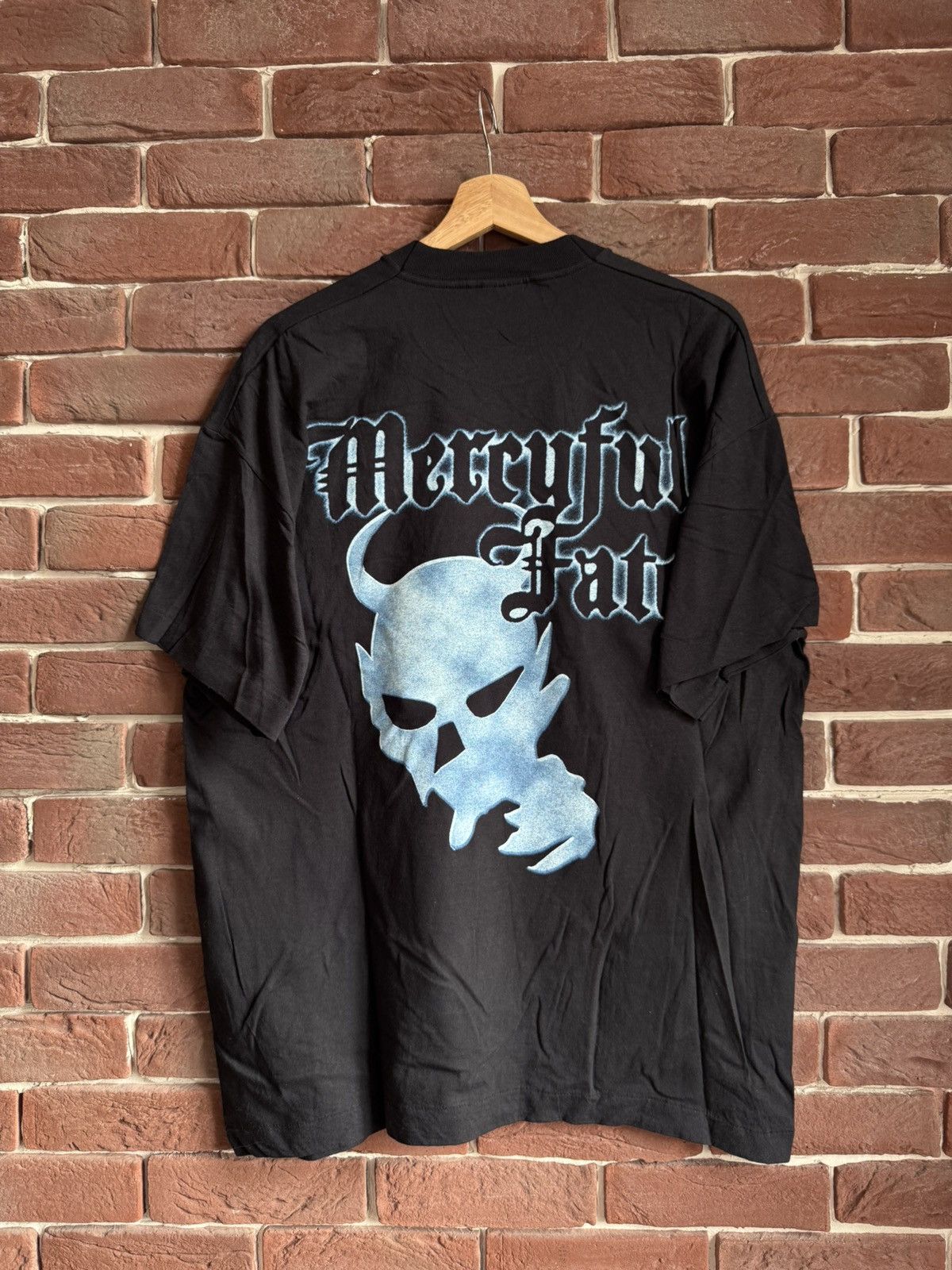 Band Tees Vintage Mercyful Fate 90s Metal Band Tee Death Hype Rare Size US XL / EU 56 / 4 - 2 Thumbnail