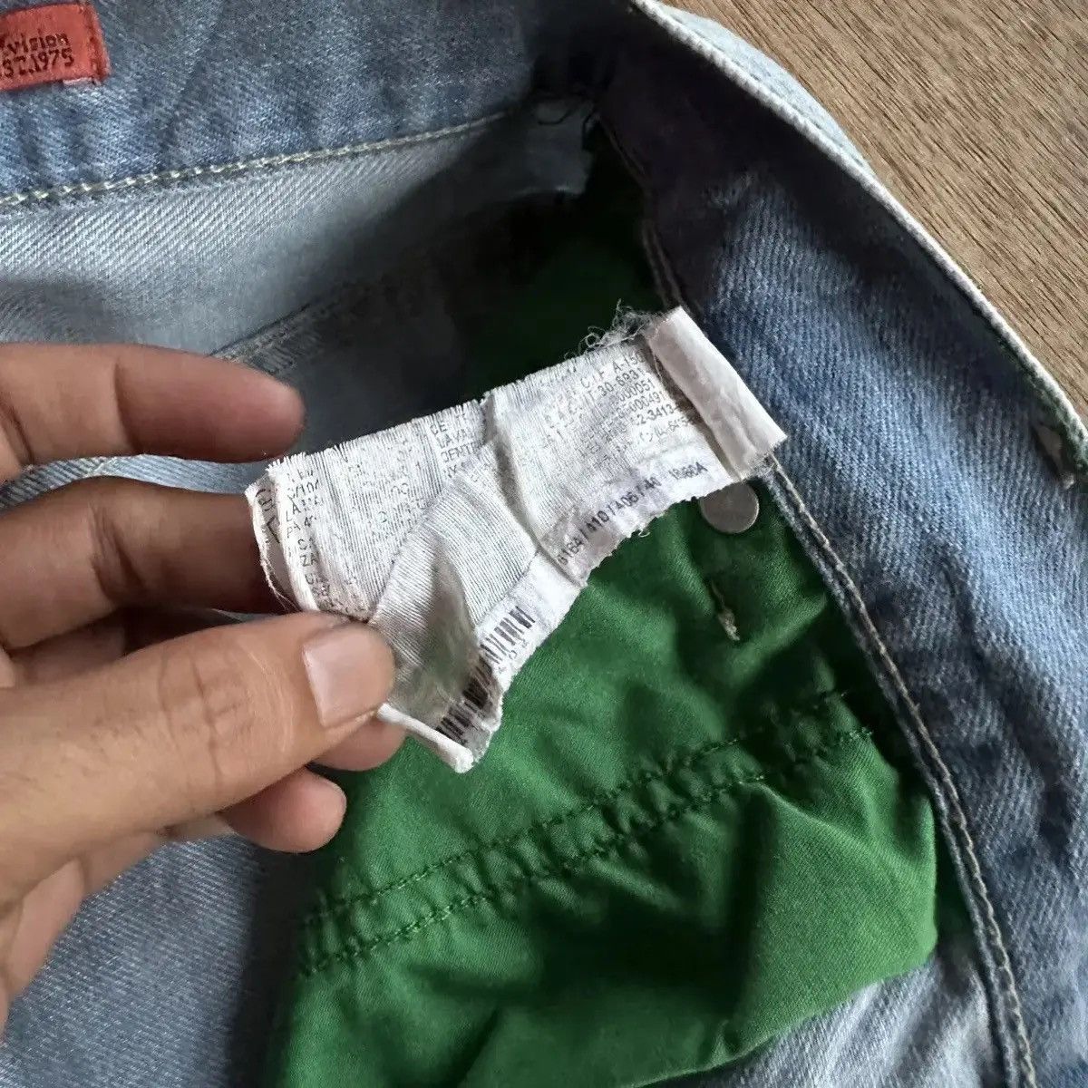 Seditionaries W34 L31🔥DISTRESSED DENIM YOUNGDIVISION JAPAN CINCHBACK PANT Size US 34 / EU 50 - 14 Thumbnail