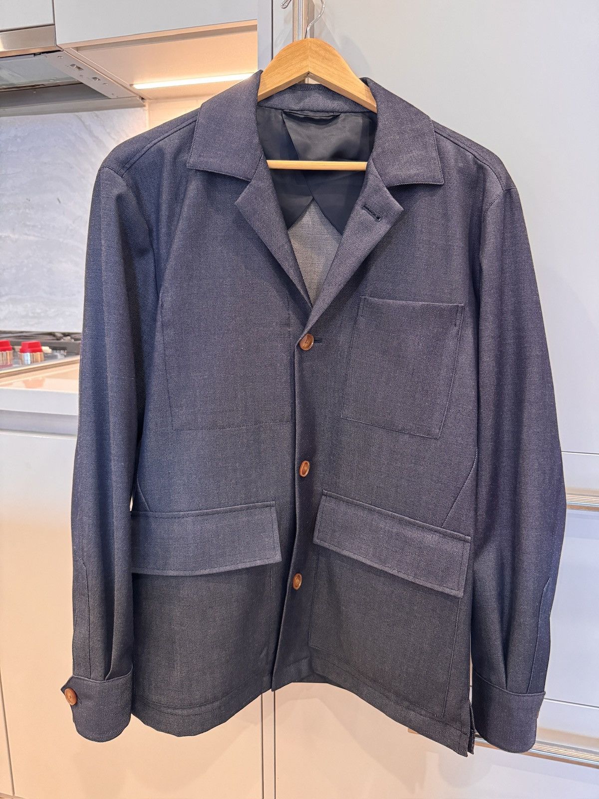 Edward Sexton Edward Sexton (Saville Row) Chore Jacket Size 38R - 1 Thumbnail