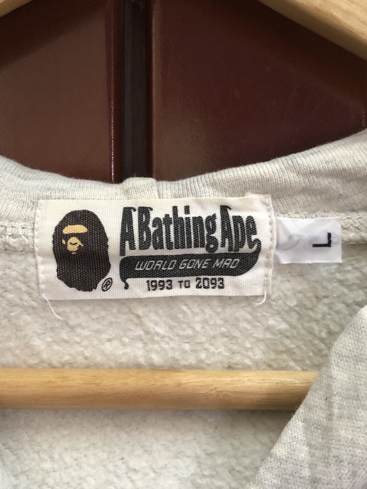 Bape OG A Bathing Ape Busy Work Baby Milo Zip Hoodie Size US L / EU 52-54 / 3 - 8 Thumbnail