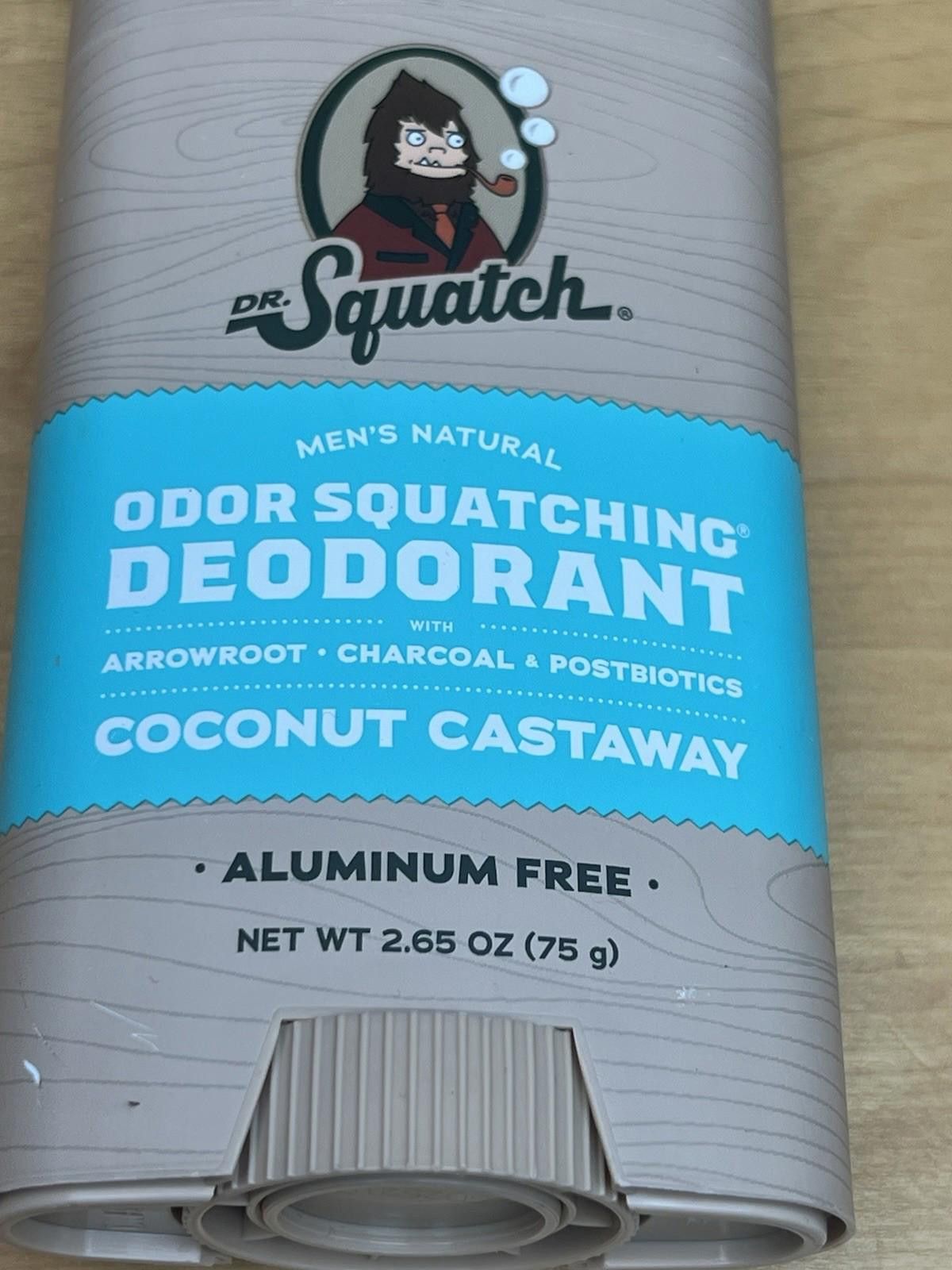 Other DR. Squatch Coconut Castaway Men's Aluminum Free Deodorant Size ONE SIZE - 4 Thumbnail