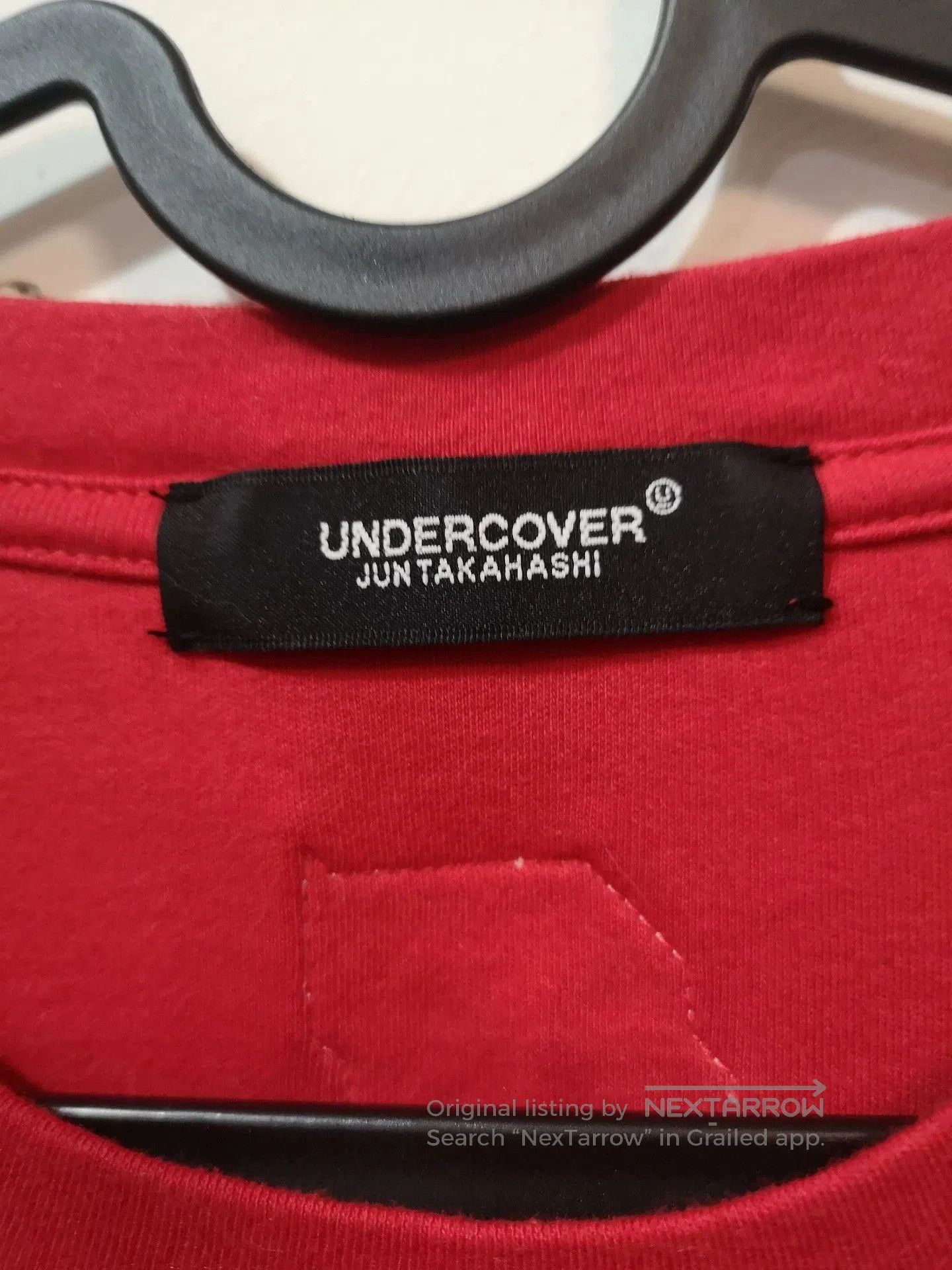 Undercover Undercover 19SS 3/4 Sleeve Red Tee. Size US L / EU 52-54 / 3 - 8 Thumbnail