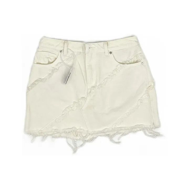 Alexander Wang Alexander Wang Casual Fashion Solid Skirt 0079 Size 28" / US 6 / IT 42 - 1 Thumbnail