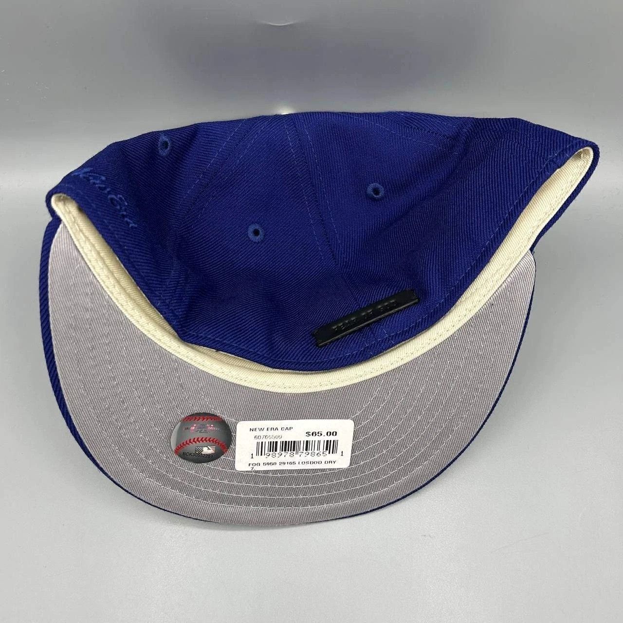 New Era Fear of God Hat Men 7 Fitted Cap LA Dodgers FOG Wool New Size ONE SIZE - 5 Thumbnail