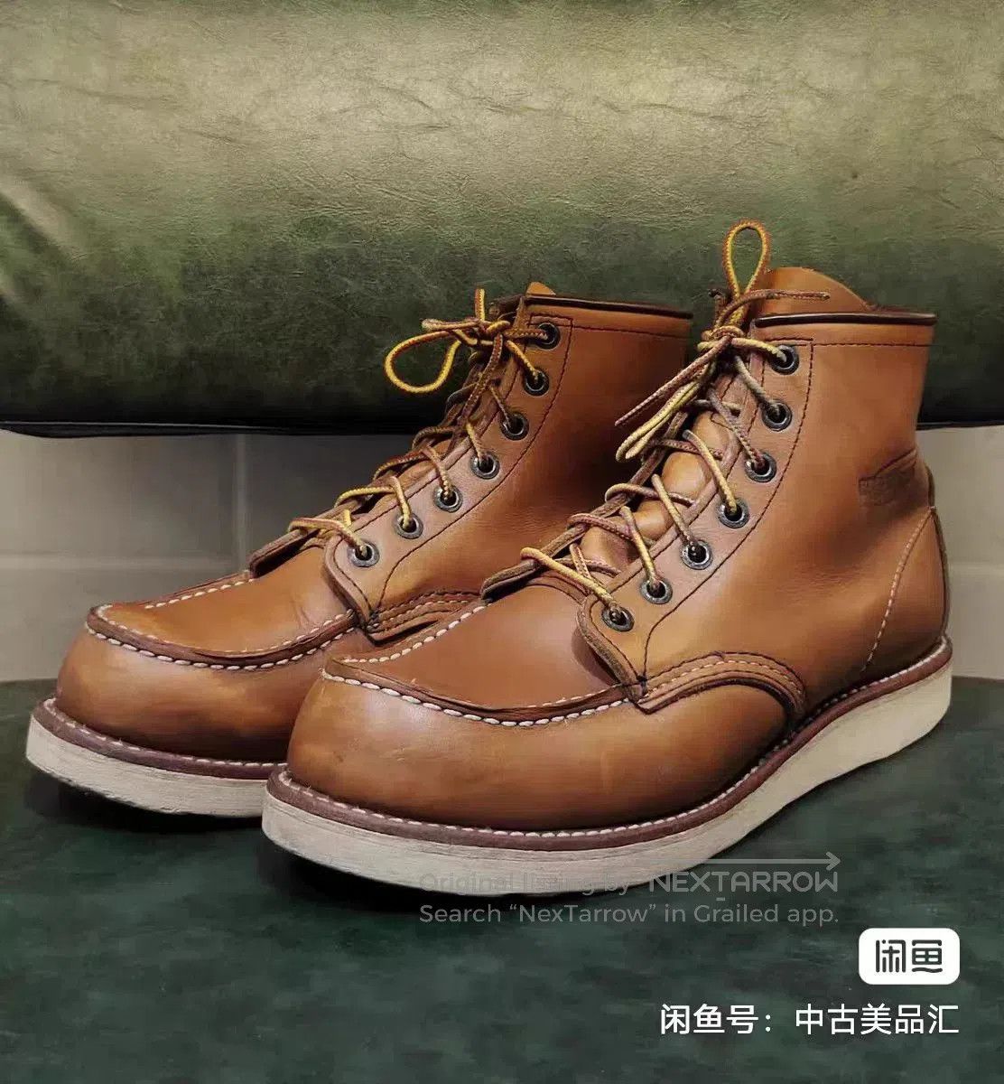 Red Wing Red Wing Steel Toe 875 Work Boots. Size US 8 / EU 41 - 4 Thumbnail