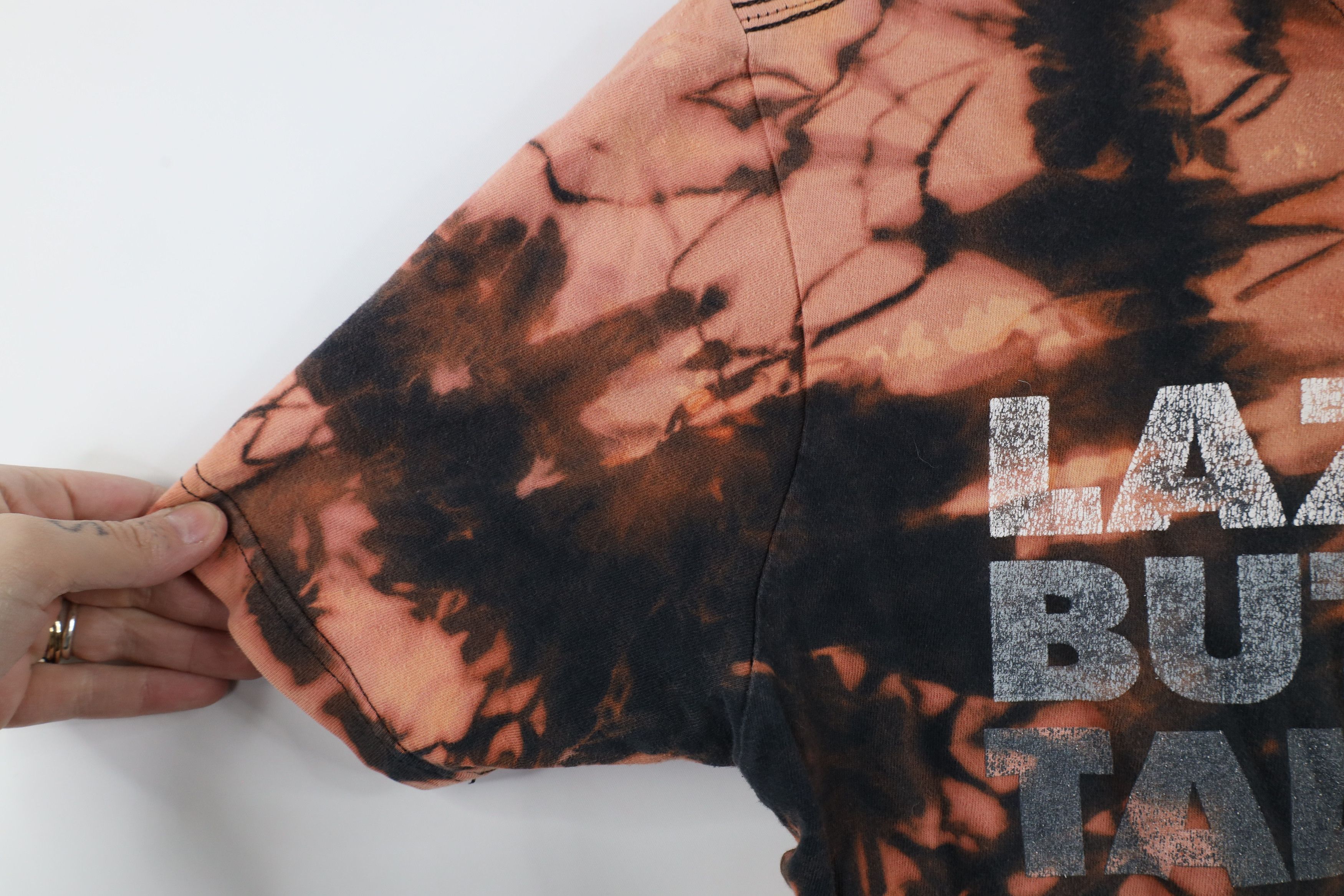 Nike × Vintage Vintage Y2K Nike Acid Wash Lazy But Talented Swoosh T-Shirt Size US M / EU 48-50 / 2 - 5 Thumbnail