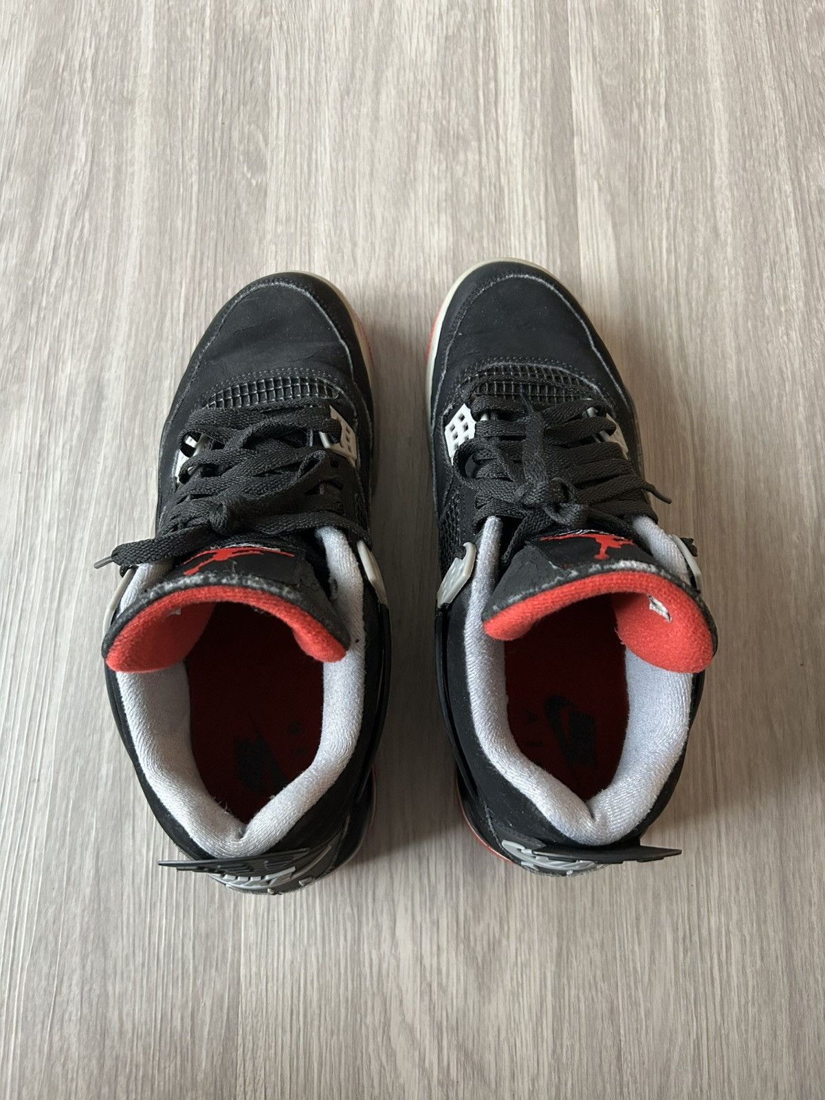 Jordan Brand Air Jordan Retro 4 Bred 2019 Size 10 Size US 10 / EU 43 - 4 Thumbnail