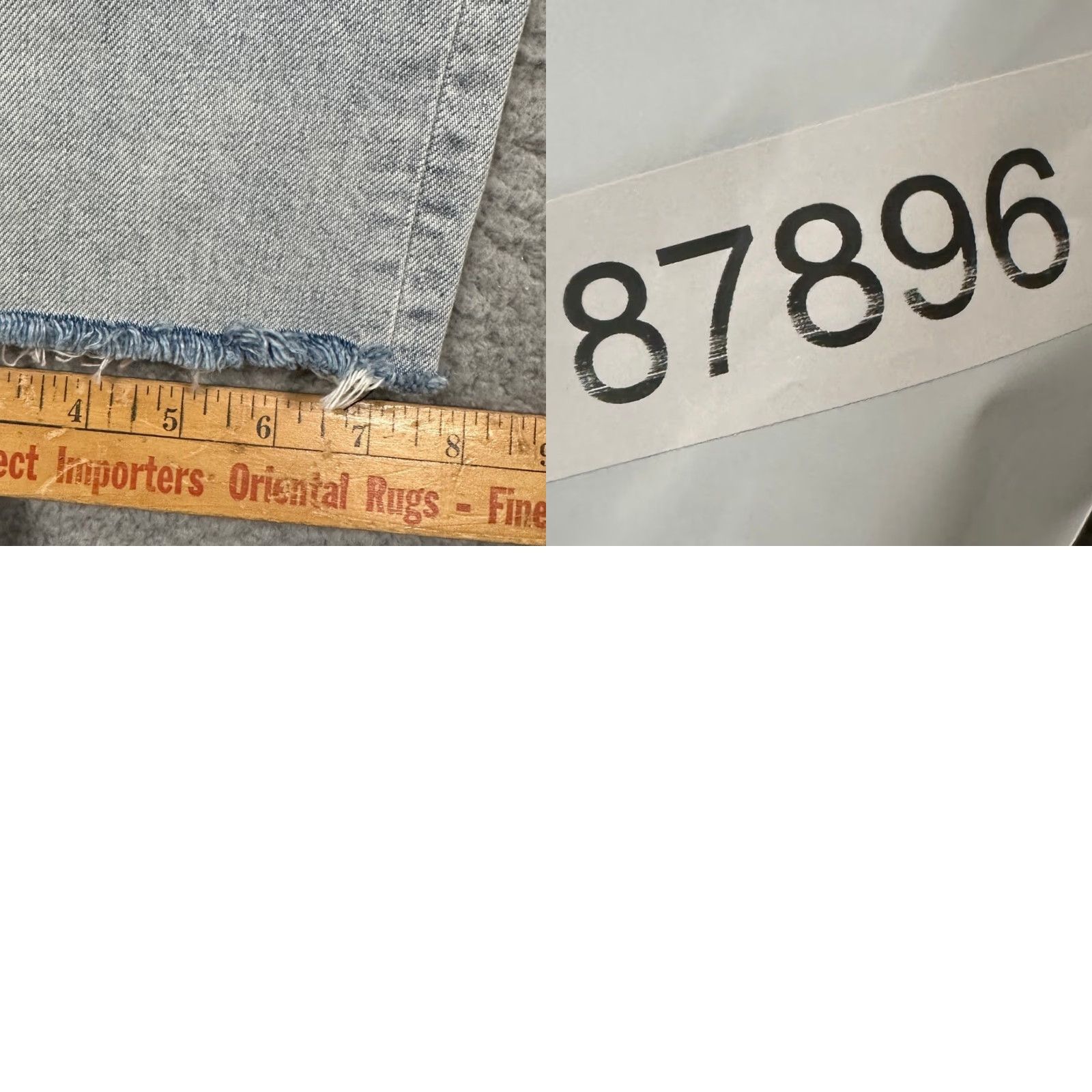 Lifted Anchors VINTAGE Lifted Anchors Jeans Mens 38 Blue Slim Straight Graphic Quote Distressed Denim Size US 38 / EU 54 - 9 Thumbnail