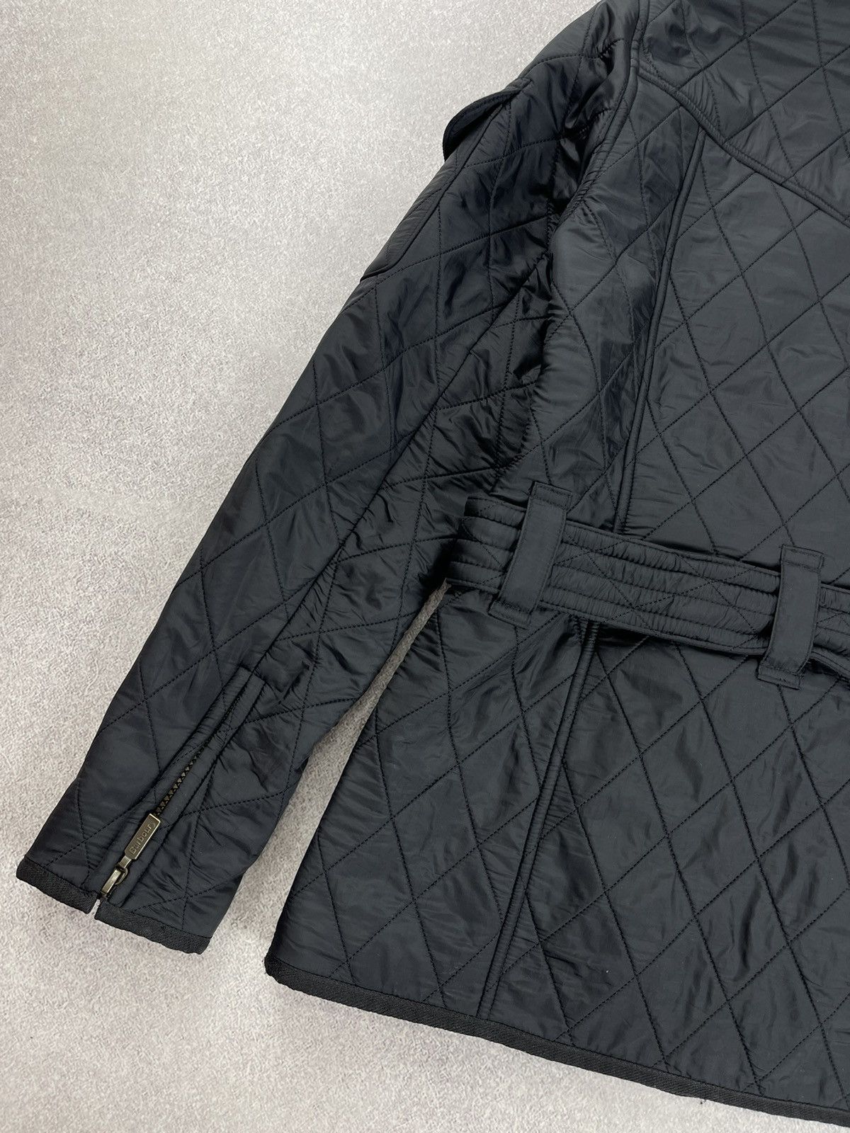 Barbour Barbour International Black Polar Quilted Jacket Size 6 Size XS / US 0-2 / IT 36-38 - 16 Thumbnail