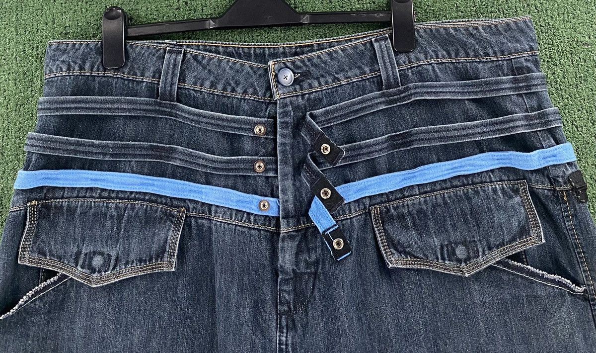 Marithe + Francois Girbaud Rare VTG 90’s Marithe Francois Girbaud Snap Zip Jorts Shorts Size US 43 - 4 Thumbnail