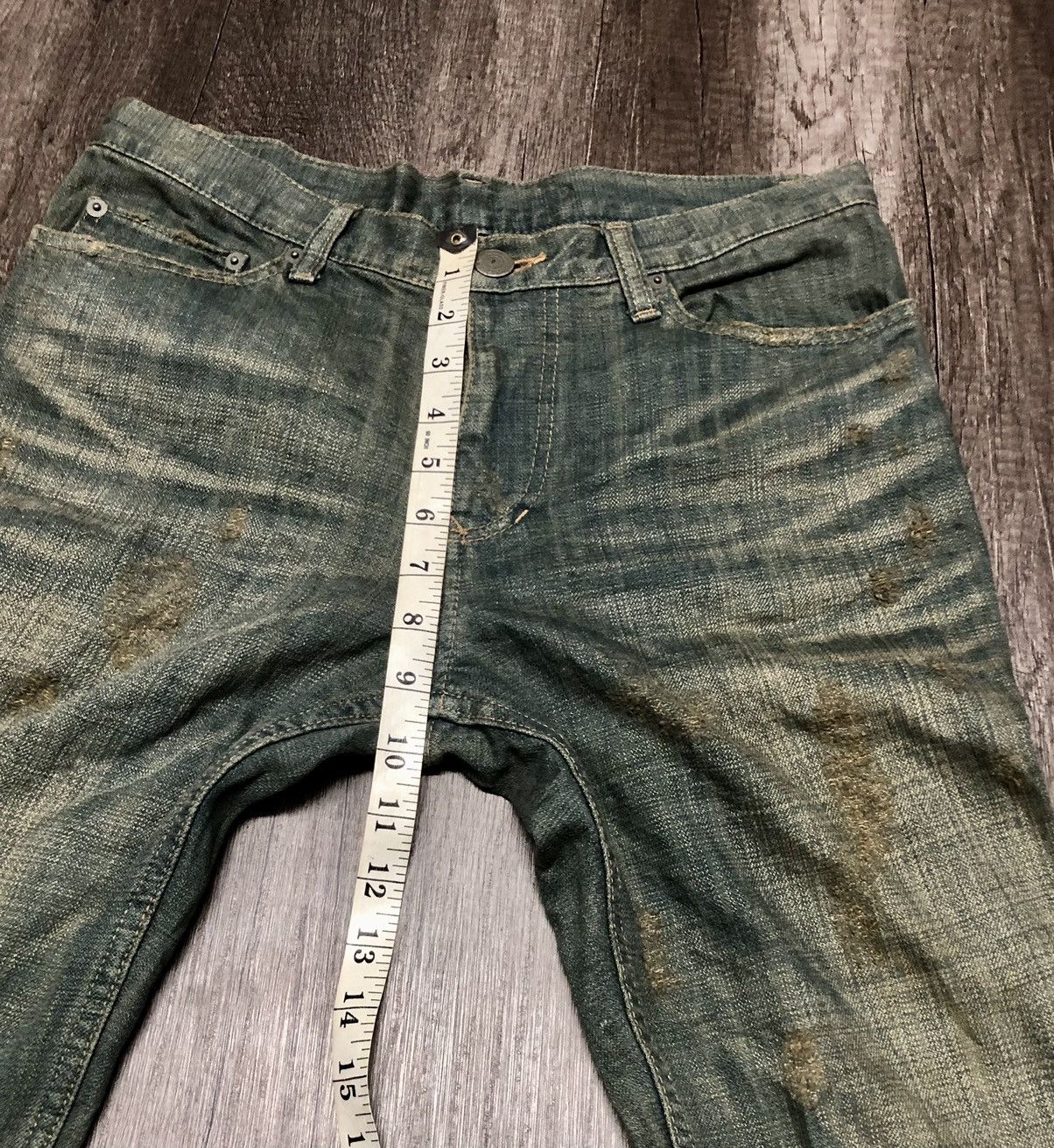 If Six Was Nine × Japanese Brand × Vintage Japanese Brand Traverse Distressed denim Jeans Size 30" / US 8 / IT 44 - 15 Thumbnail
