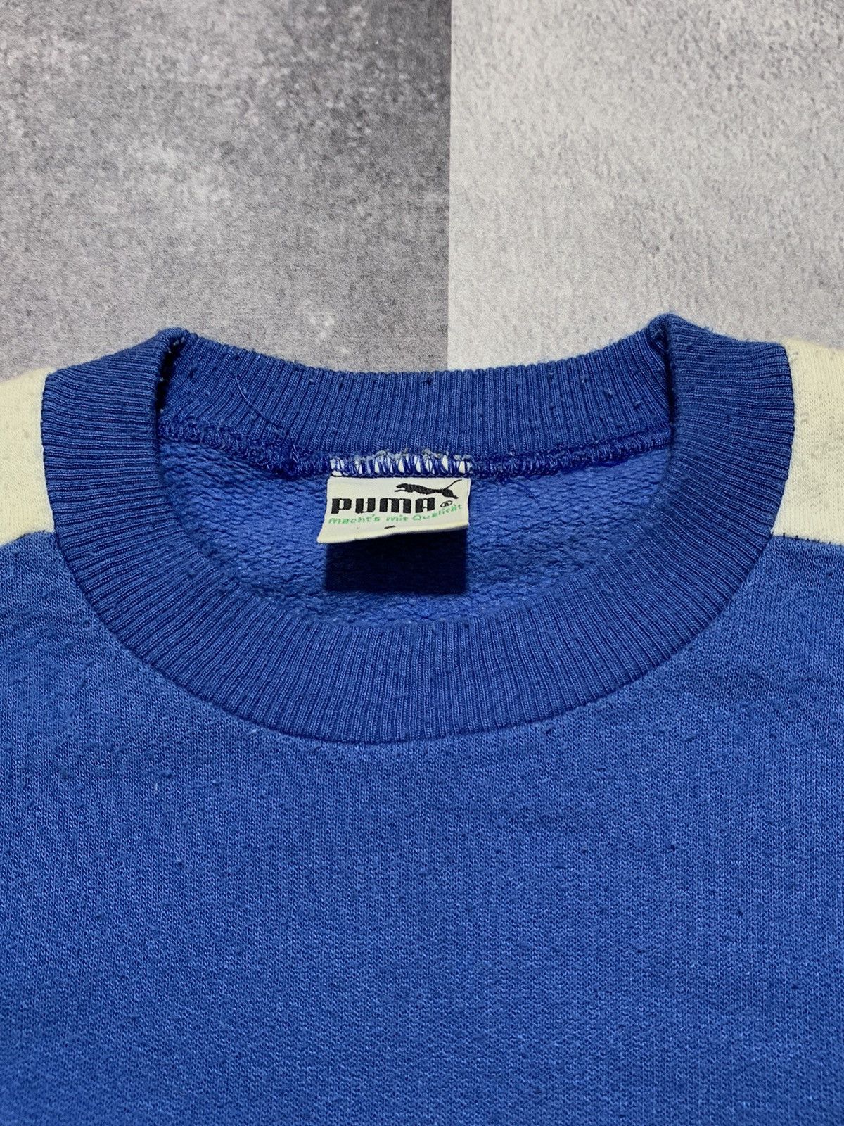 Puma × Vintage Vintage 90s Puma big logo sweatshirt streetwear style size M Size US M / EU 48-50 / 2 - 6 Thumbnail