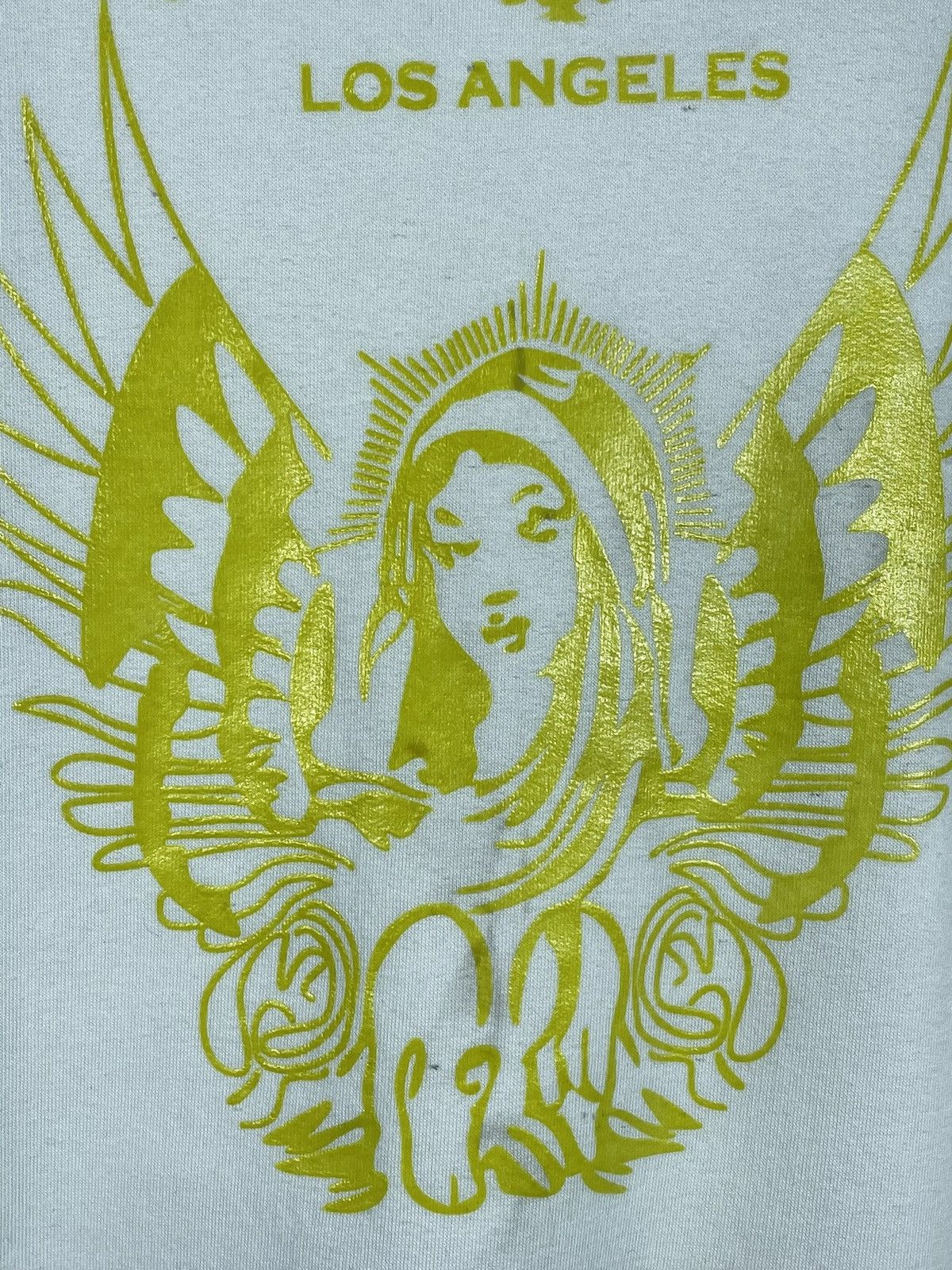 Christian Audigier × Ed Hardy × Vintage Ed Hardy Retro 00s Hoodie With Crystals Affliction Grunge Size L / US 10 / IT 46 - 9 Thumbnail
