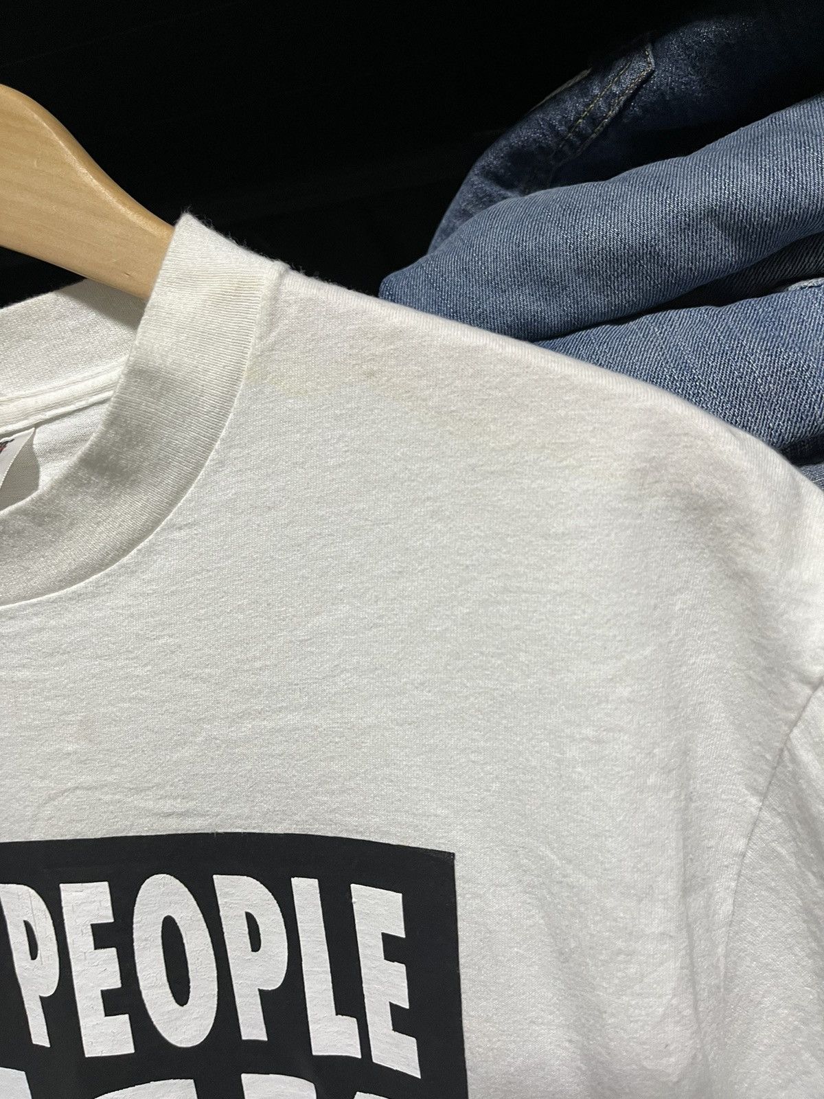 Vintage VINTAGE MEAN PEOPLE SUCK NICE PEOPLE SWALLOW PORNSTAR TEE Size US L / EU 52-54 / 3 - 5 Thumbnail
