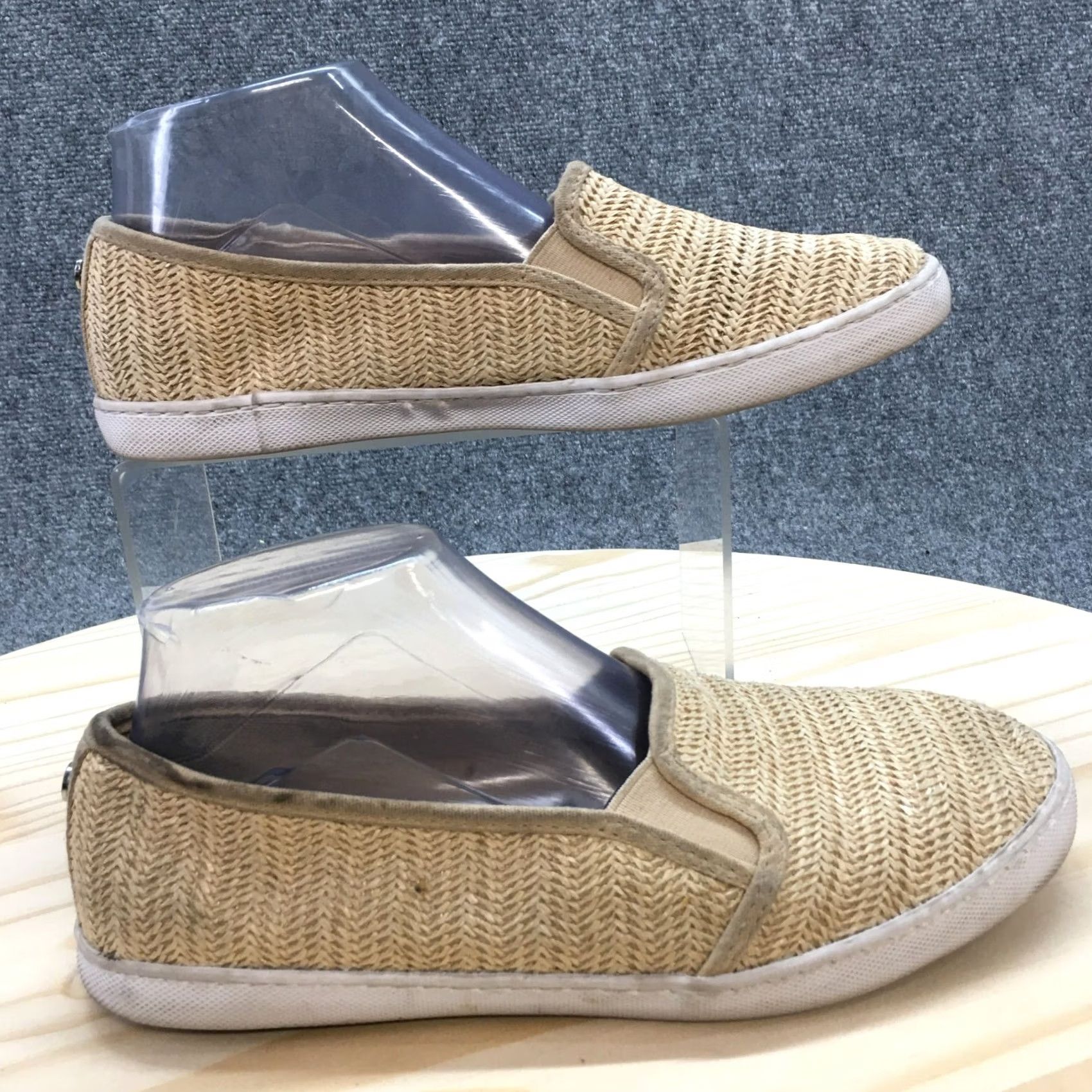 Nautica Nautica Shoes Womens 7.5 Sunchaser Slip On Loafers Beige Casual Low Top Round Size M / US 6-8 / IT 42-44 - 2 Thumbnail