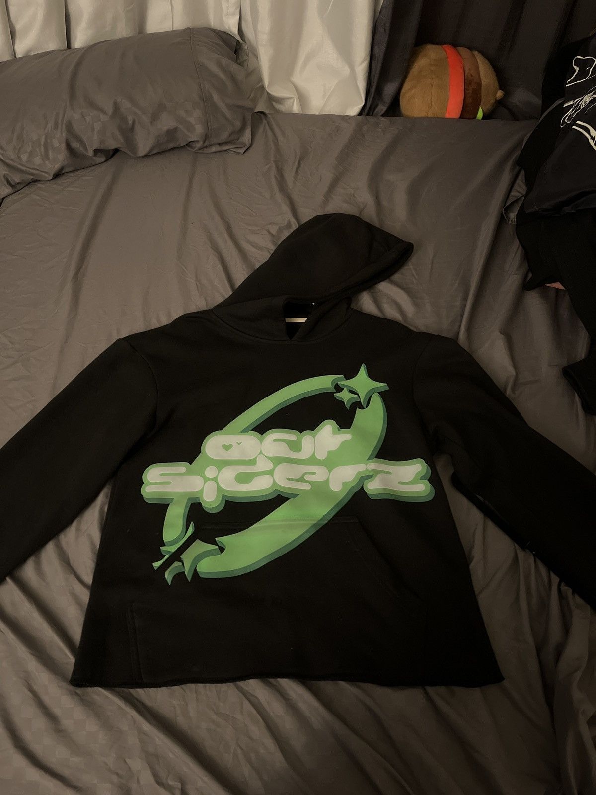 Other black cropped fit outsiders hoodie Size US S / EU 44-46 / 1 - 1 Preview