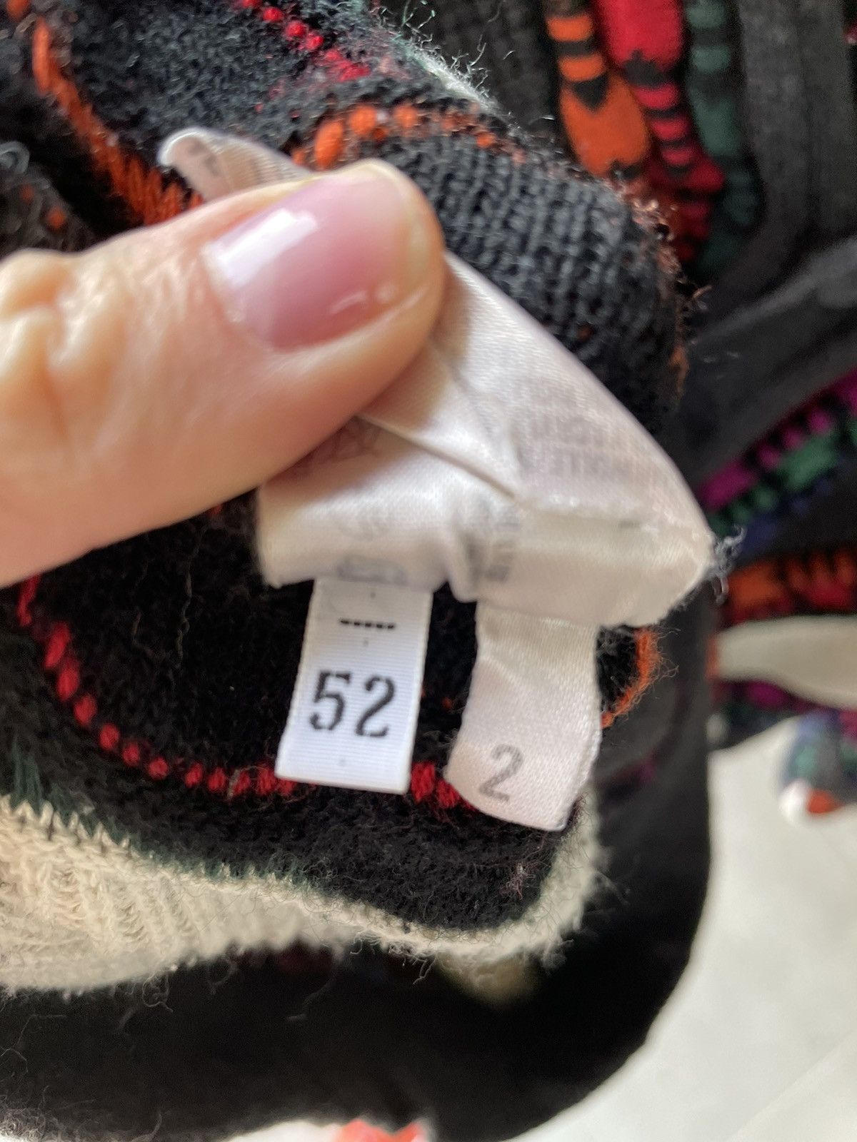 Carlo Colucci × Coogi × Missoni Carlo Colucci Cardigan Coogi/Missoni Style Sweater Y2K 90s Size US M / EU 48-50 / 2 - 15 Thumbnail