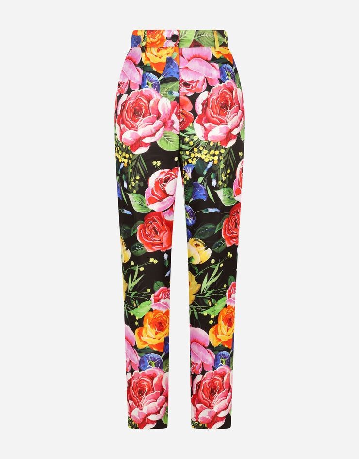 Dolce & Gabbana o1y0925 Casual Pant in Multicolor Size 26" / US 2 / IT 38 - 1 Thumbnail