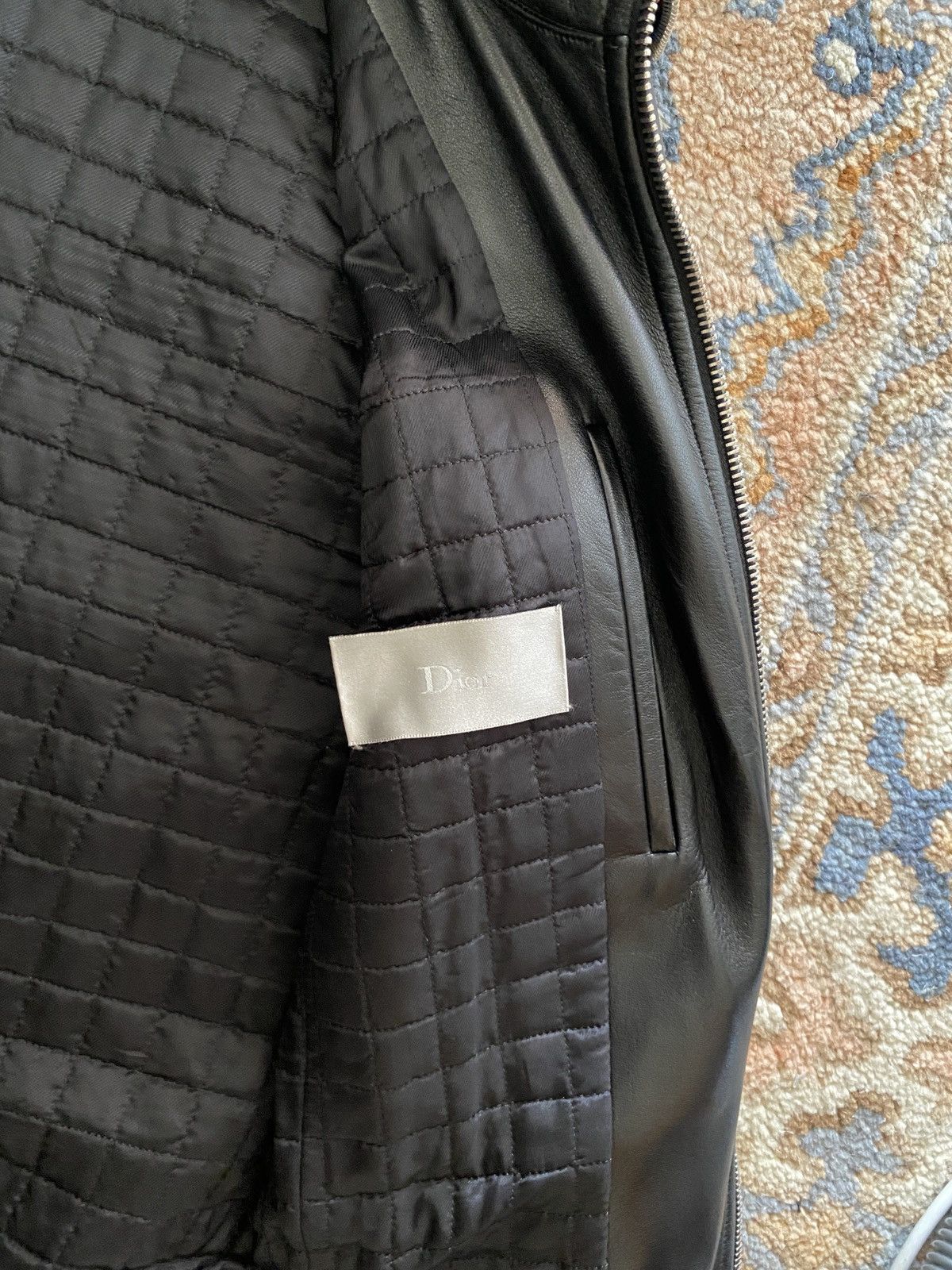 Dior Dior Homme Hedi Slimane Leather Jacket Size US S / EU 44-46 / 1 - 6 Thumbnail