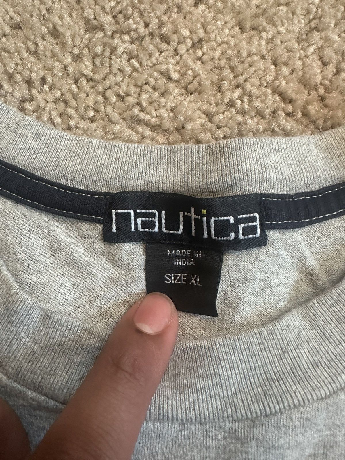 Nautica Urban Necessities Long Sleeve Size US XL / EU 56 / 4 - 4 Thumbnail