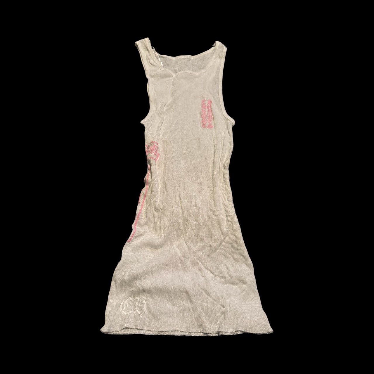 Chrome Hearts Chrome Hearts Tank Top Pink Logo Size M / US 6-8 / IT 42-44 - 1 Thumbnail