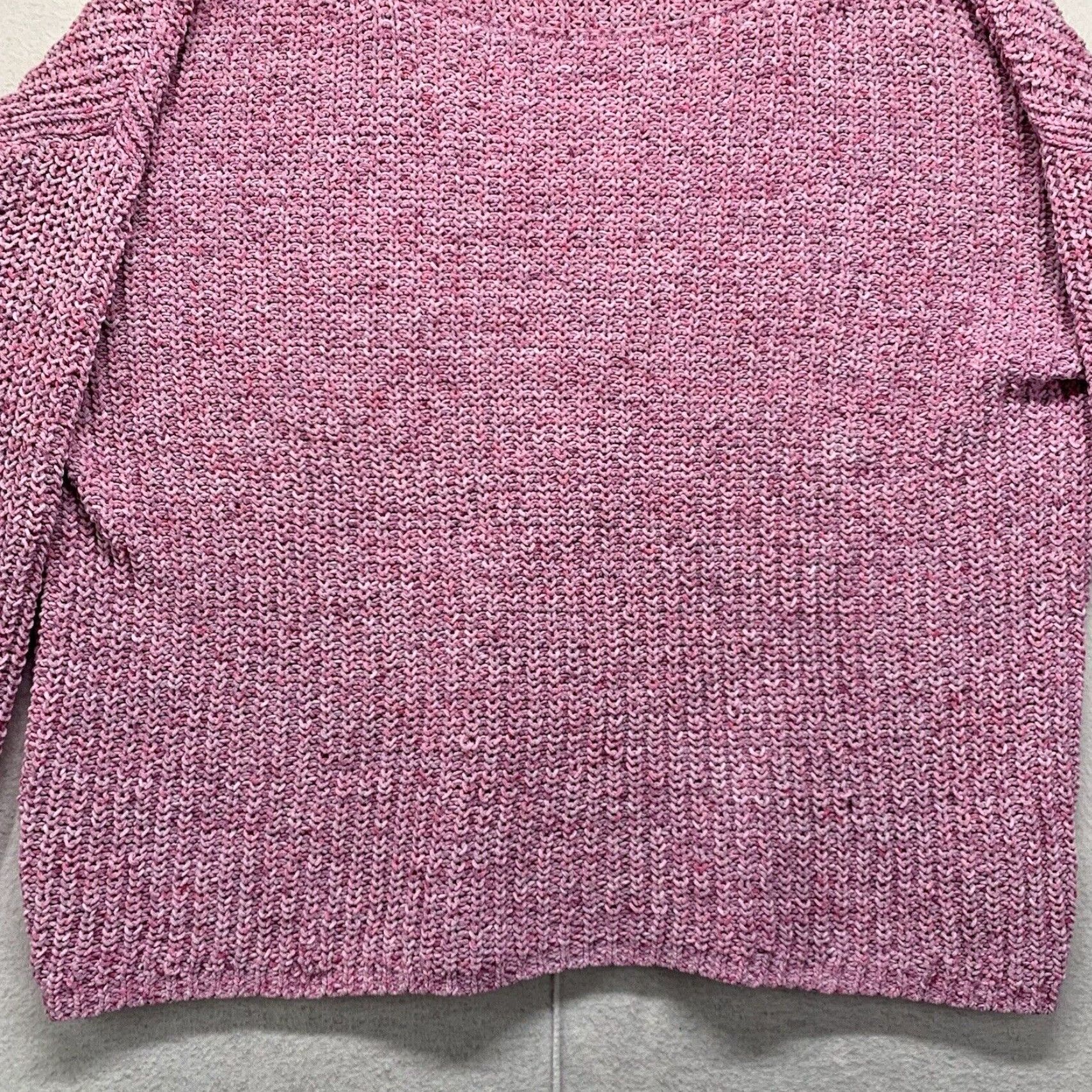 Gap The GAP Women's Small Pink Chunky Knit Sweater Pullover Oversized Size S / US 4 / IT 40 - 7 Thumbnail