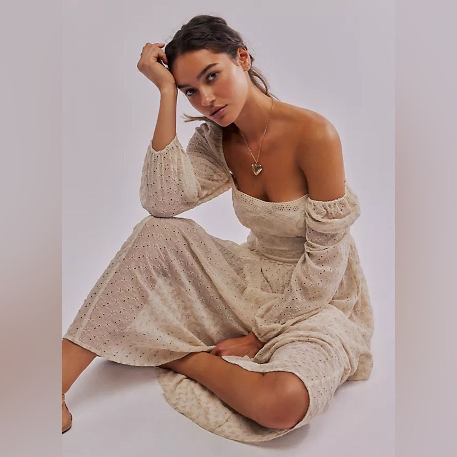 free people stevie maxi dress Free People Stevie Maxi Dress in Natural