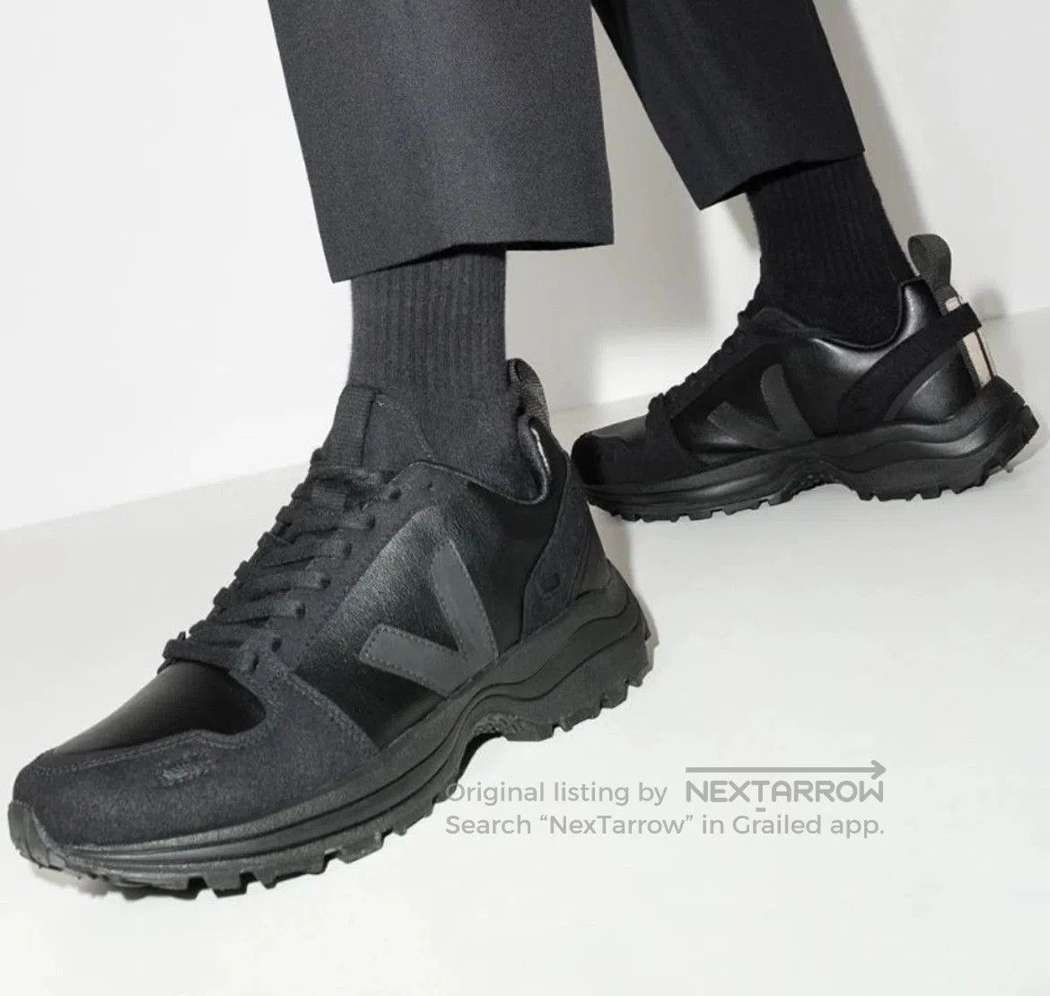 Rick Owens Rick Owens x Veja Collaborative Sneakers. Size US 11 / EU 44 - 1 Thumbnail