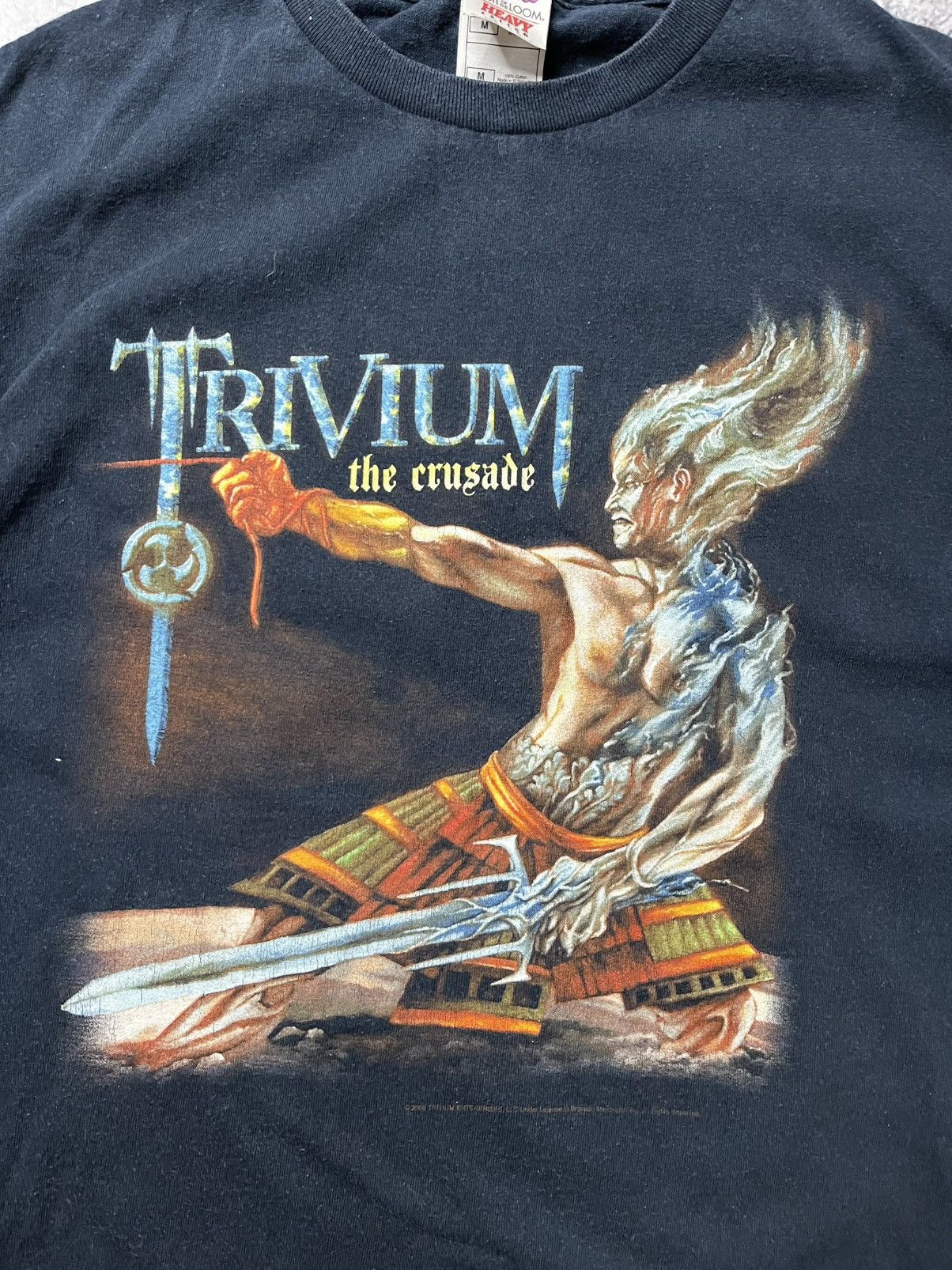 Fruit Of The Loom Vintage 00’s Trivium The Crusade Shirt Men’s M Size US M / EU 48-50 / 2 - 4 Thumbnail